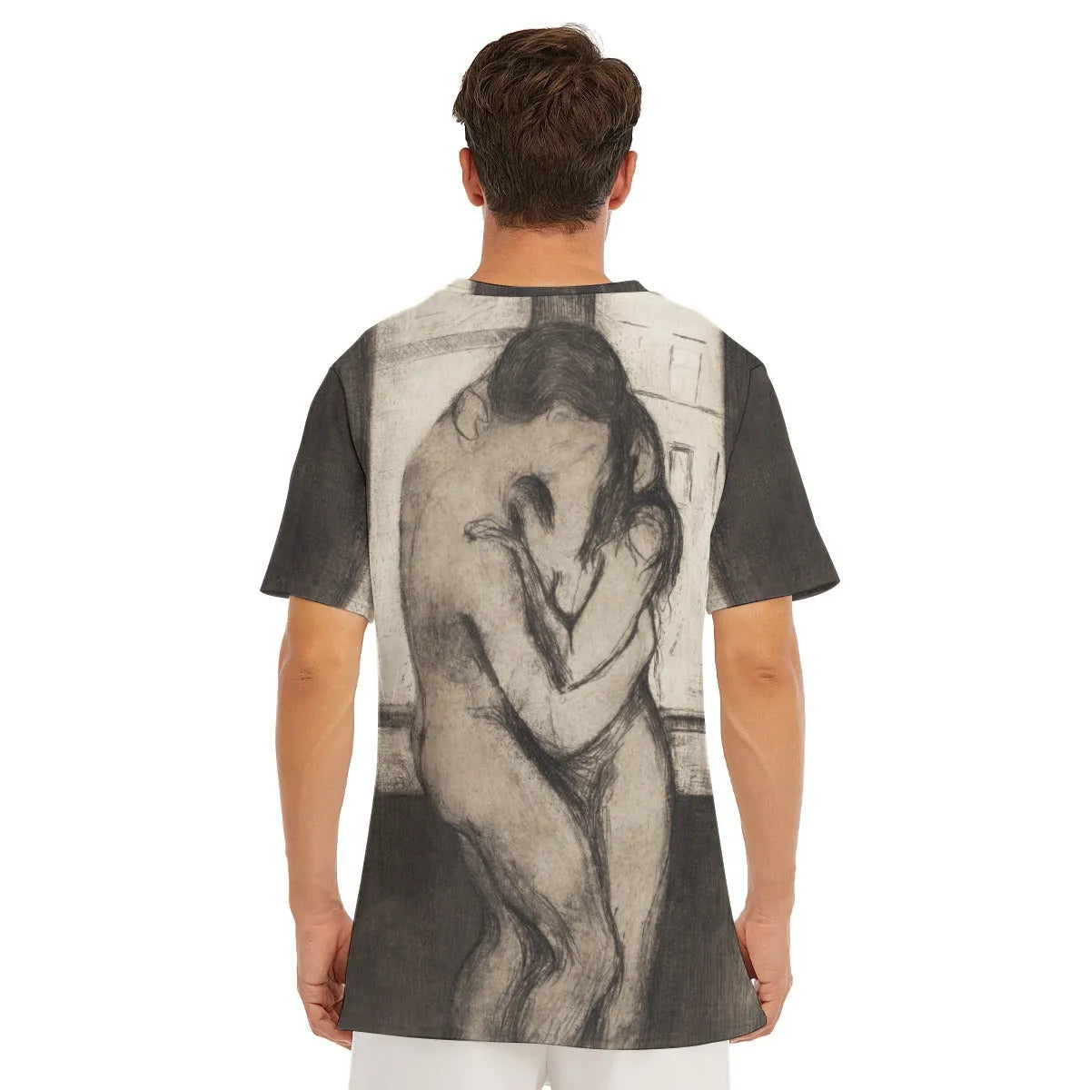 The Kiss by Edvard Munch T-Shirt