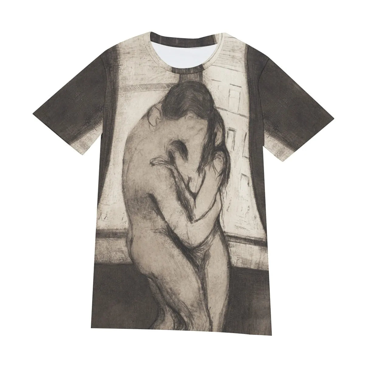 The Kiss by Edvard Munch T-Shirt