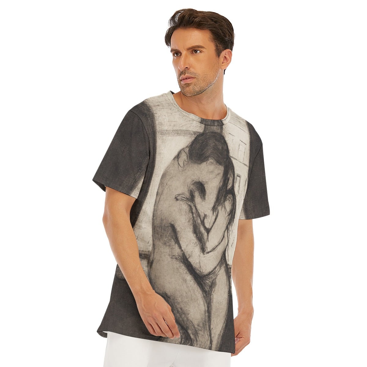 The Kiss by Edvard Munch T-Shirt