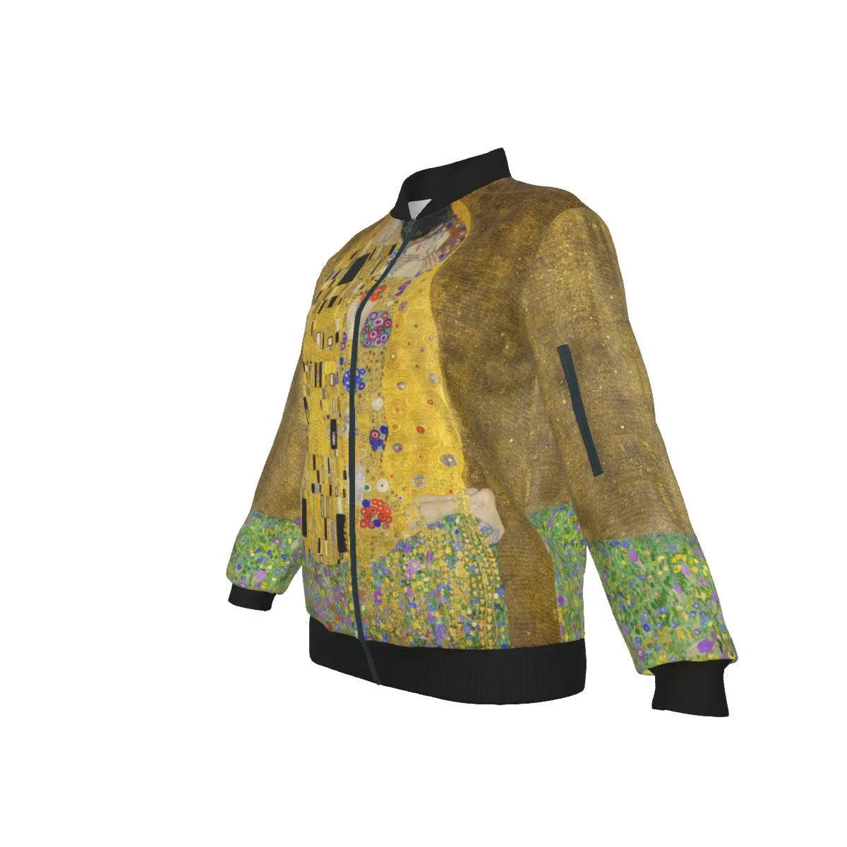 The Kiss by Gustav Klimt Art Women’s Bomber Jacket