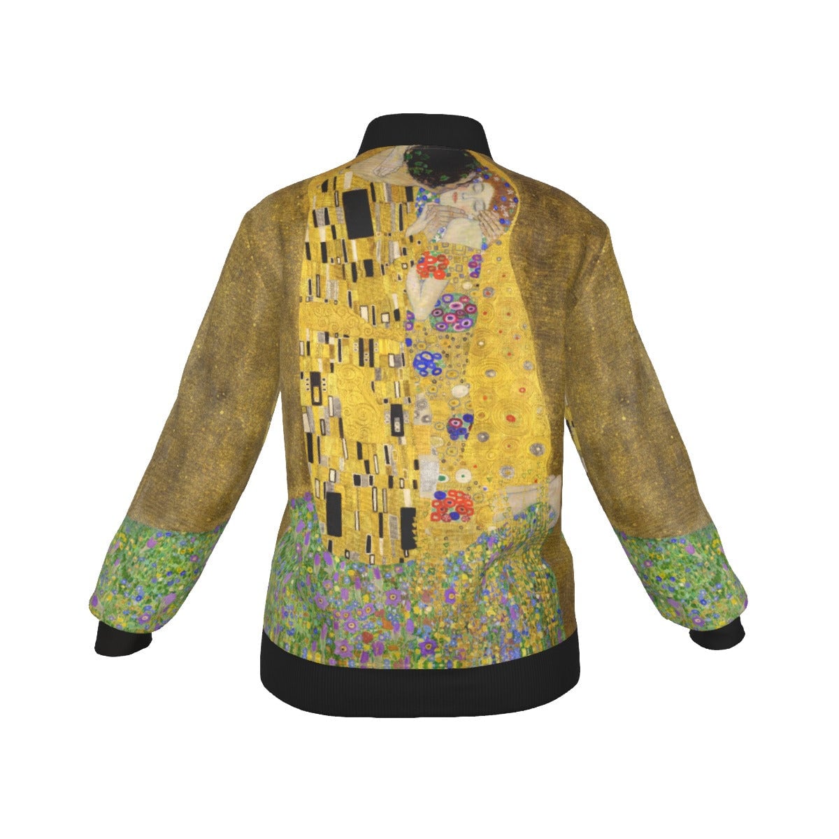 The Kiss by Gustav Klimt Art Women’s Bomber Jacket