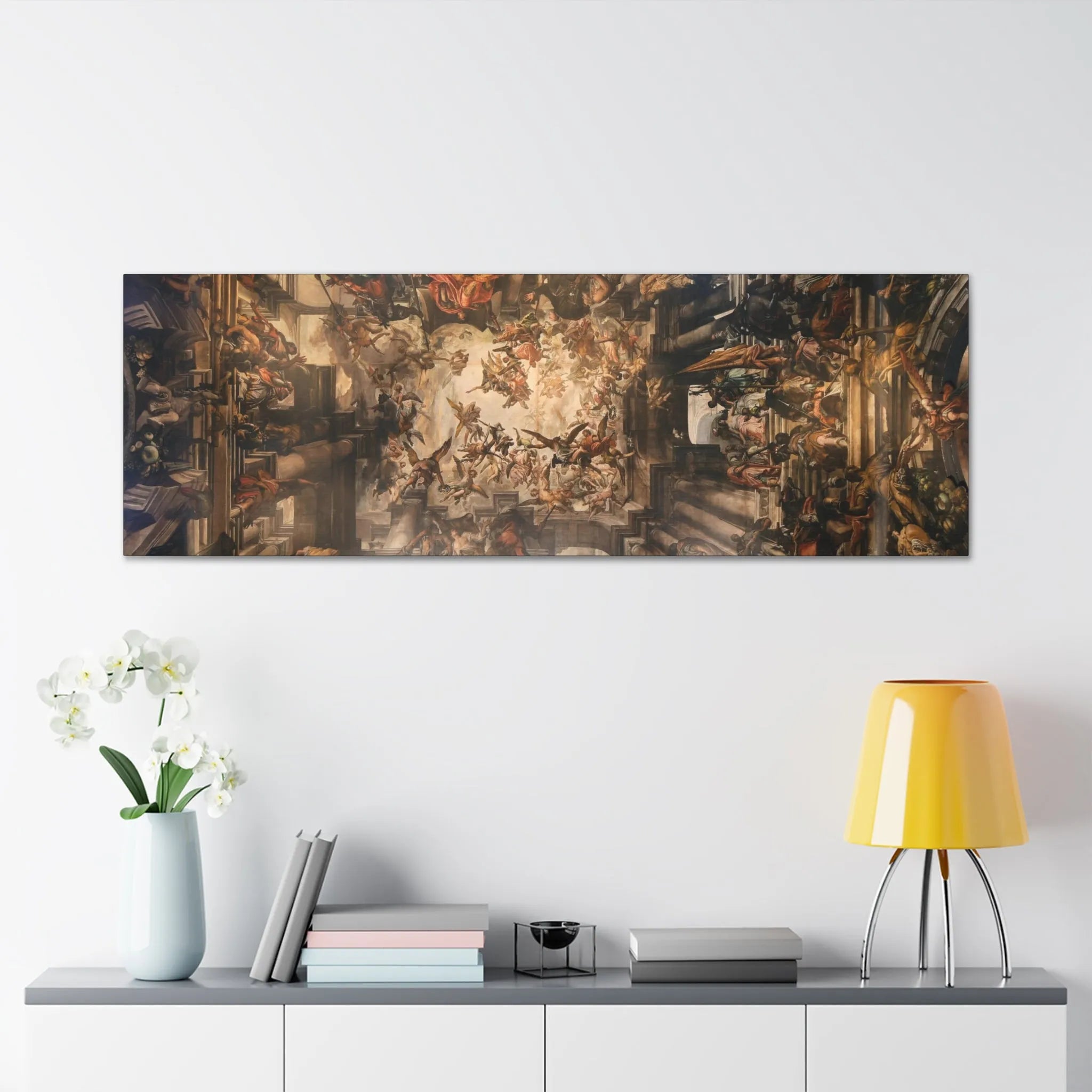 Artful Elegance: St Pantalon Canvas Gallery Wraps