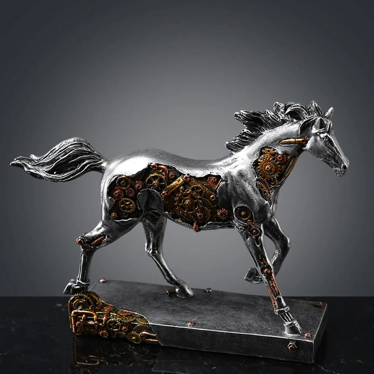 The Mechanical Horse Animal Abstract Modern Sculpture