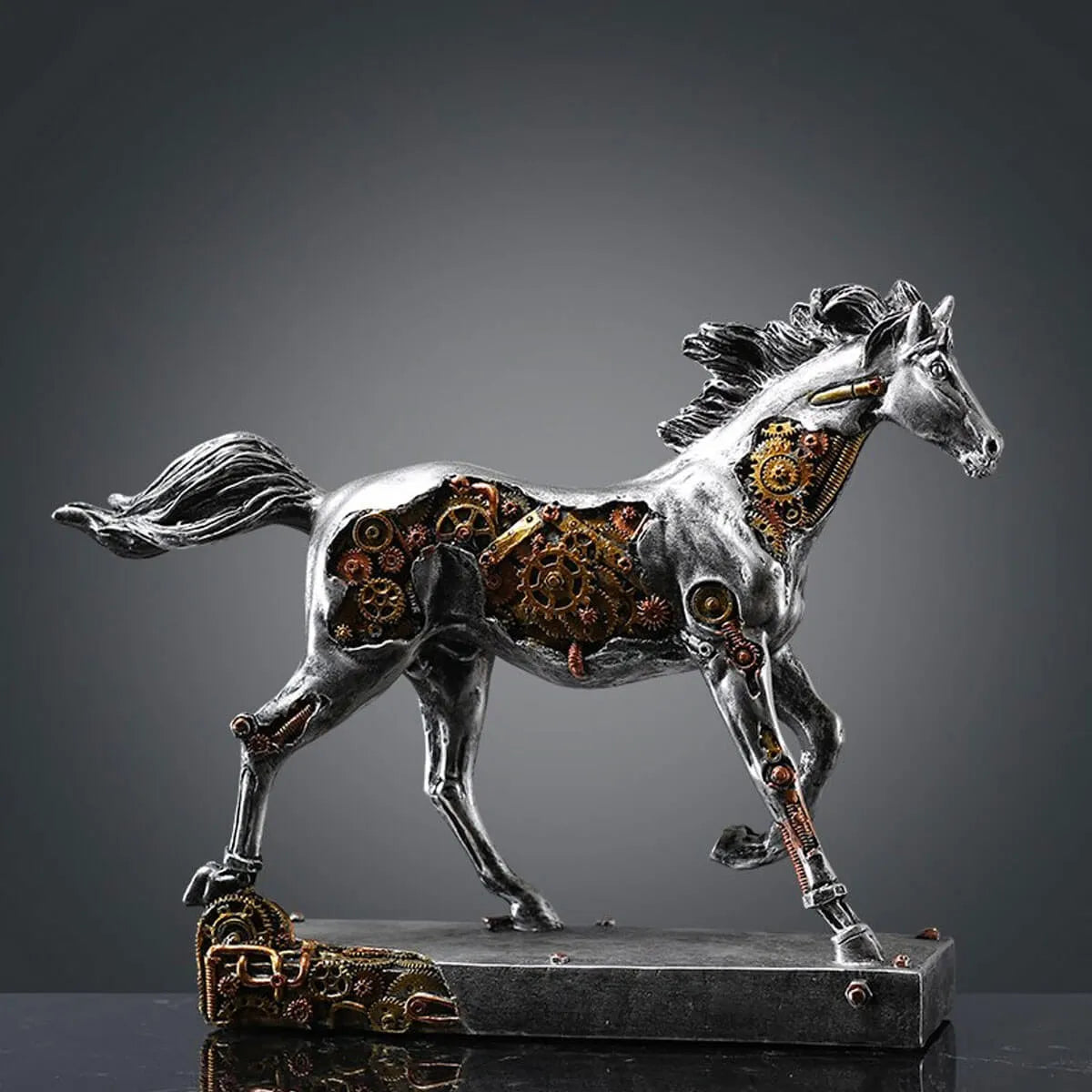 The Mechanical Horse Animal Abstract Modern Sculpture