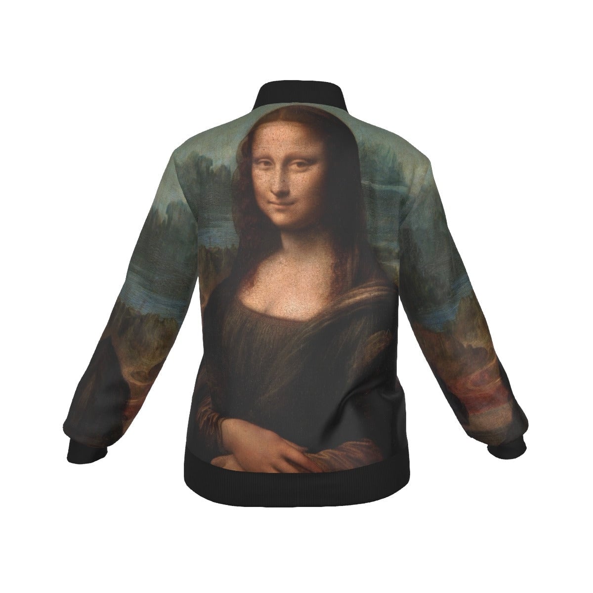 The Mona Lisa by Leonardo da Vinci Women’s Bomber Jacket