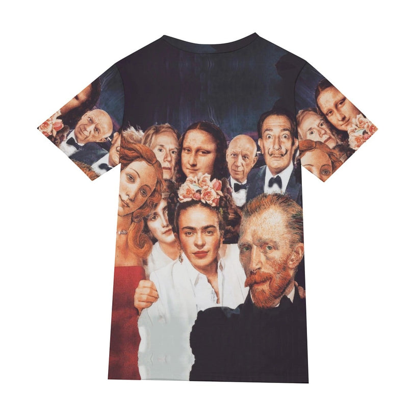 The Most Iconic Famous Artists Selfie T-Shirt