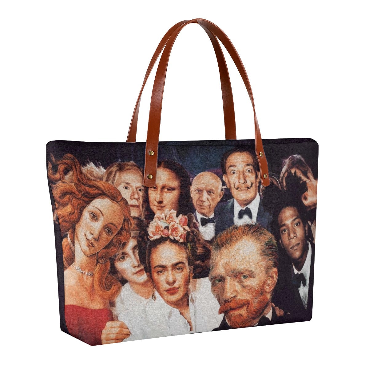 The most Iconic Famous Artists Selfie Tote Bag