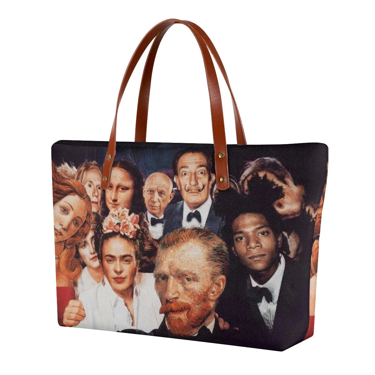 The most Iconic Famous Artists Selfie Tote Bag