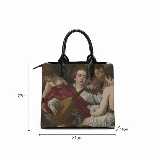 The Musicians by Caravaggio Art Baroque Handbag