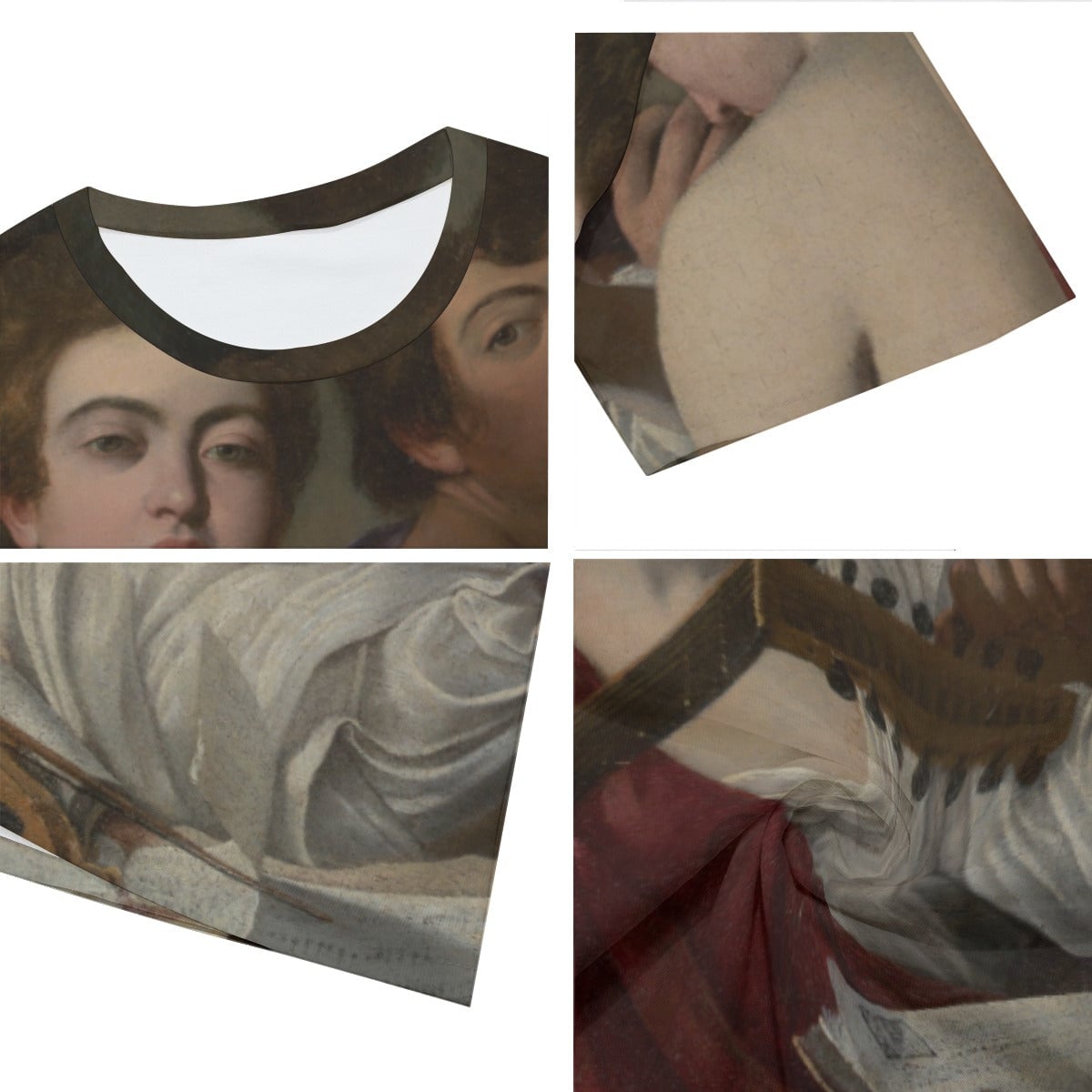 The Musicians by Caravaggio Art Baroque T-Shirt