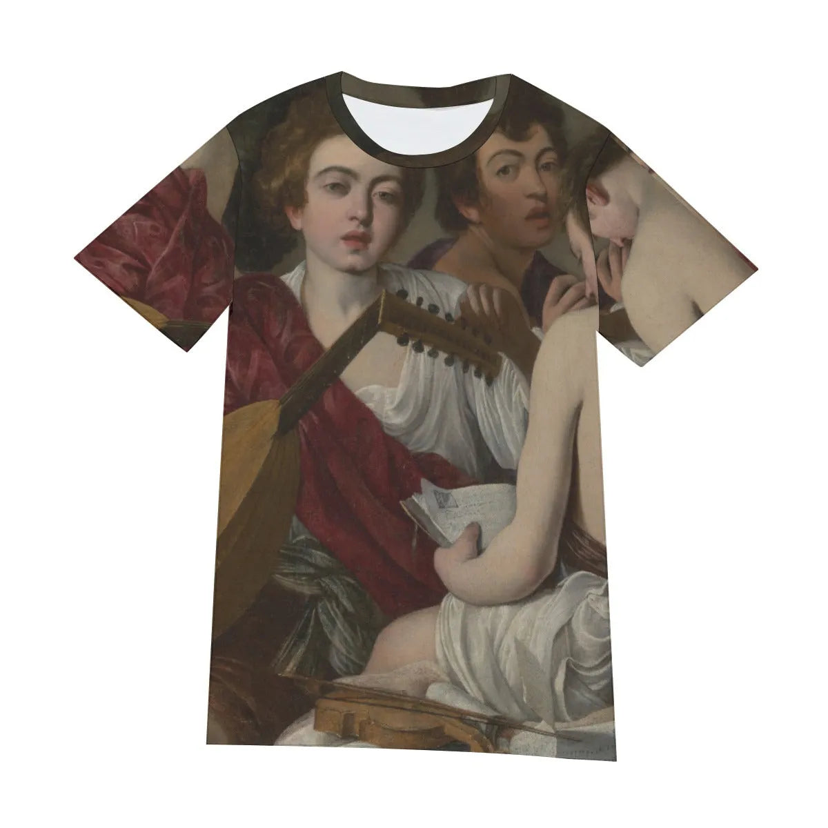 The Musicians by Caravaggio Art Baroque T-Shirt