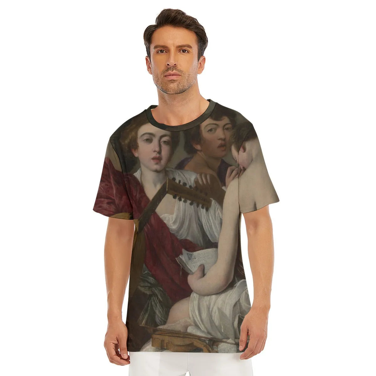 The Musicians by Caravaggio Art Baroque T-Shirt