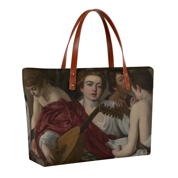 The Musicians by Caravaggio Tote Bag
