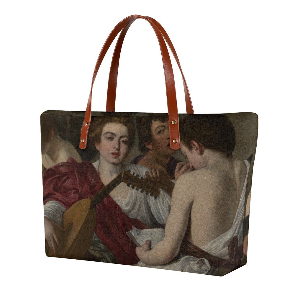 The Musicians by Caravaggio Tote Bag