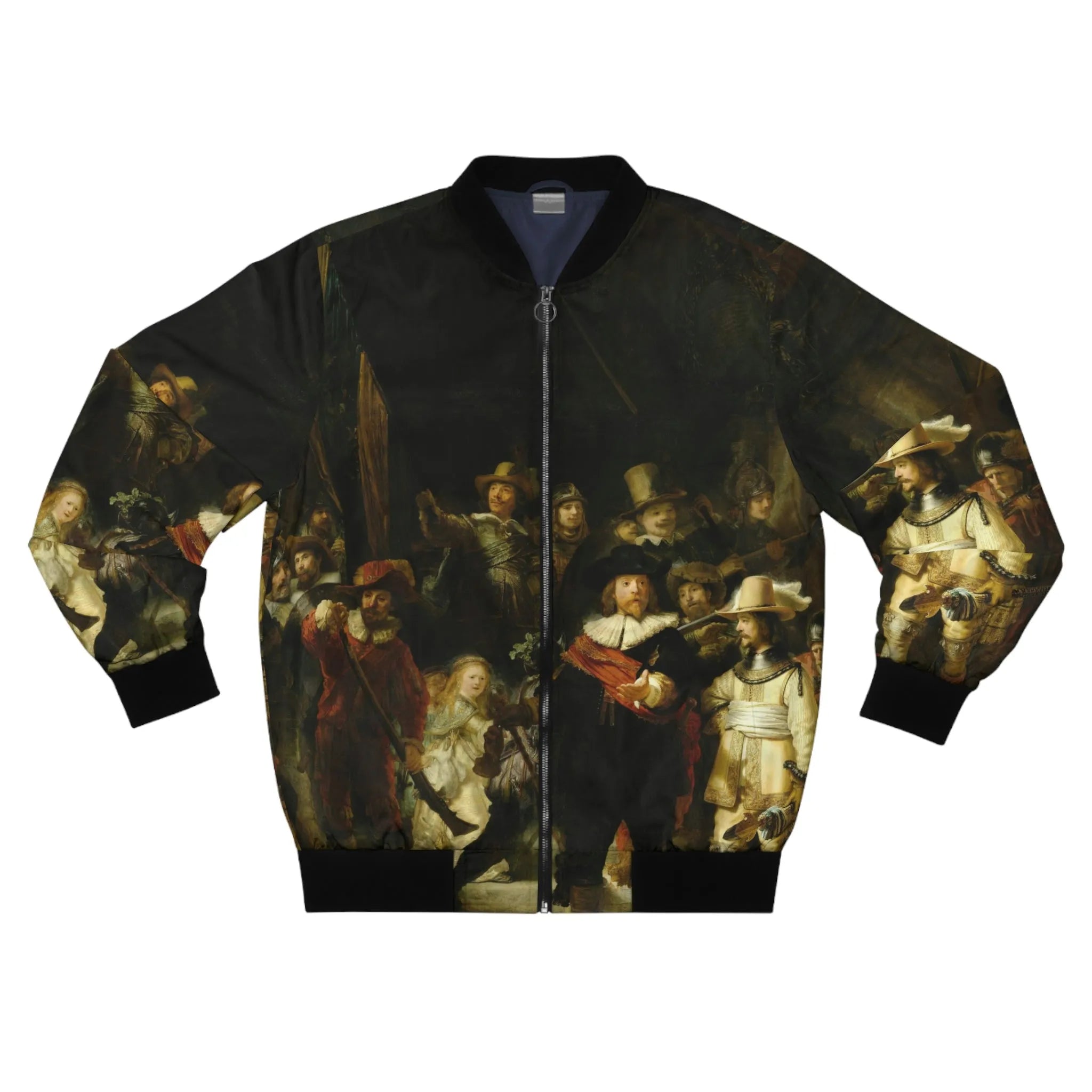 The Night Watch by Rembrandt Art Bomber Jacket