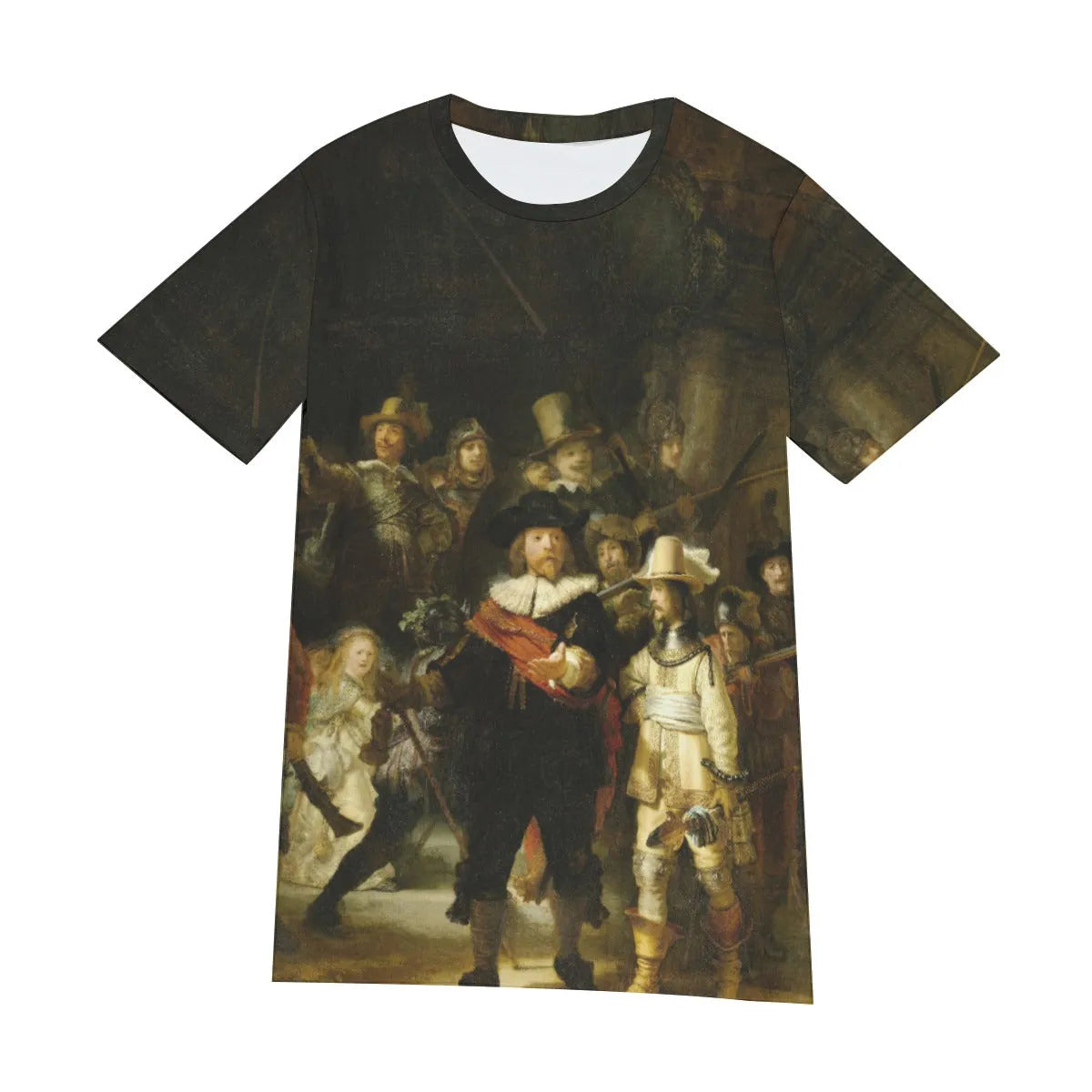 The Night Watch by Rembrandt Art T-Shirt