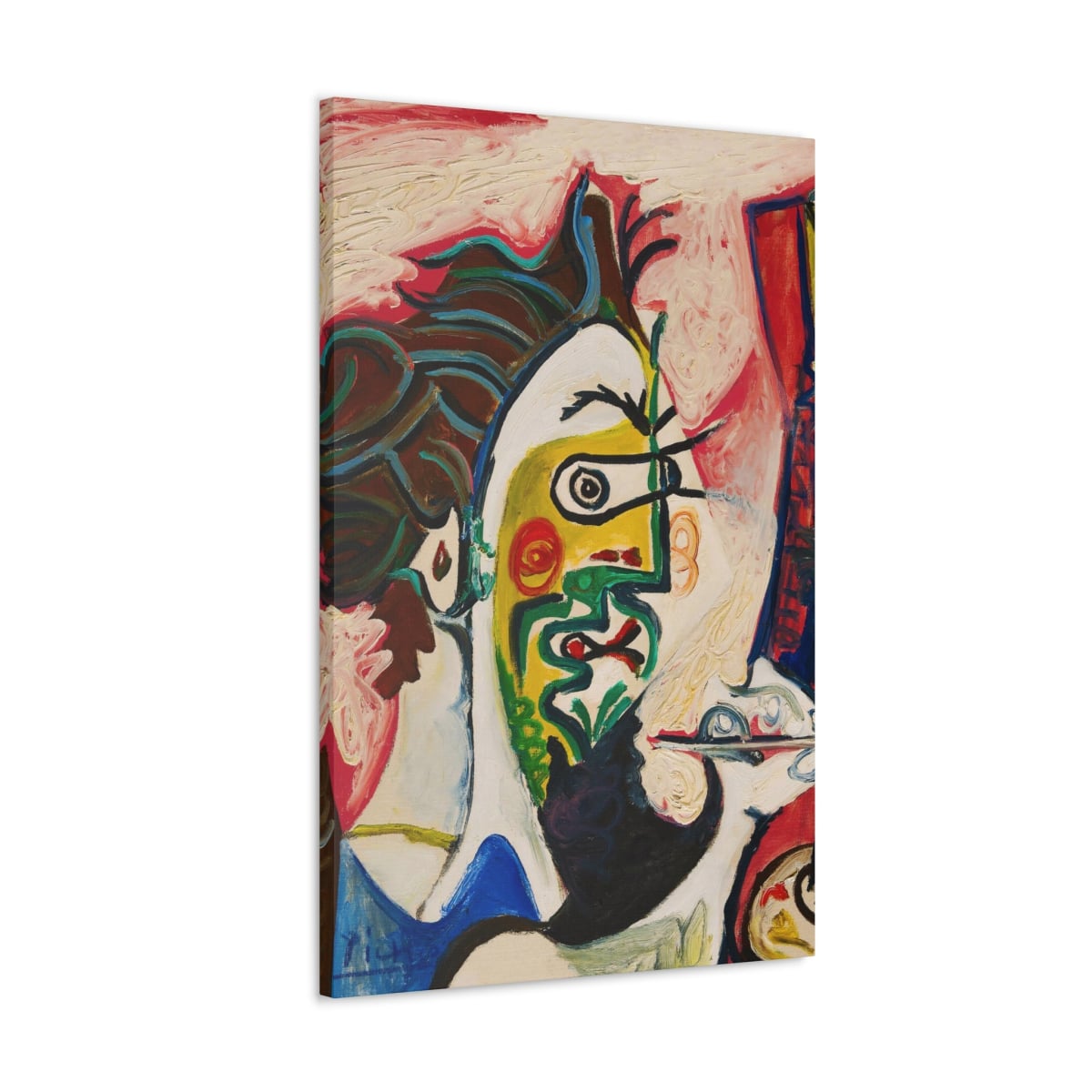 Elevate Your Space with ’The Painter II’ Canvas Wraps - Pablo Picasso