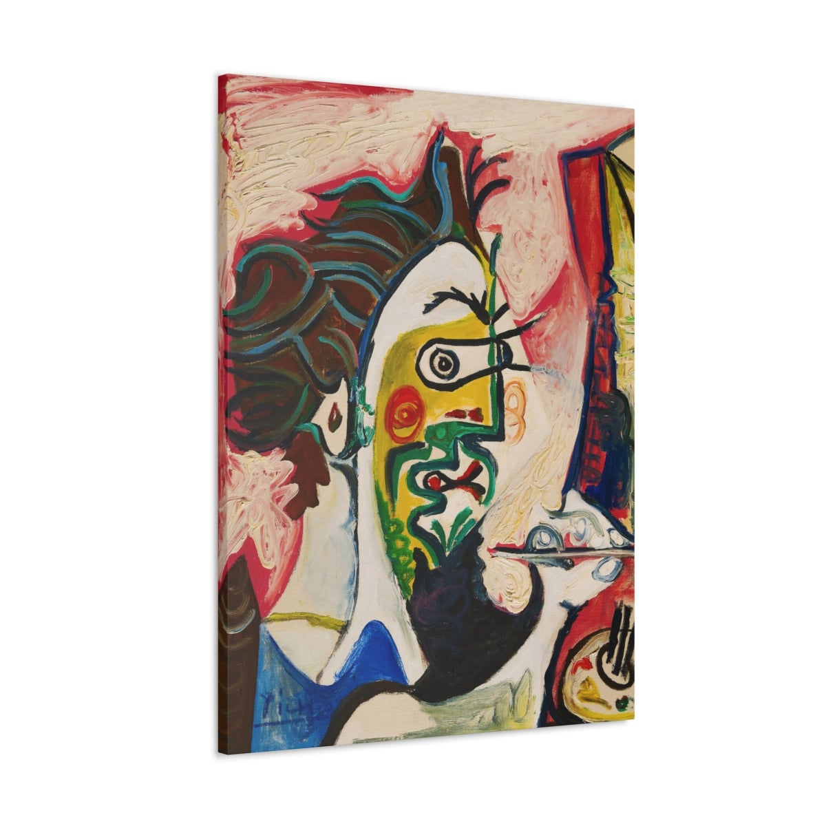 Elevate Your Space with ’The Painter II’ Canvas Wraps - Pablo Picasso