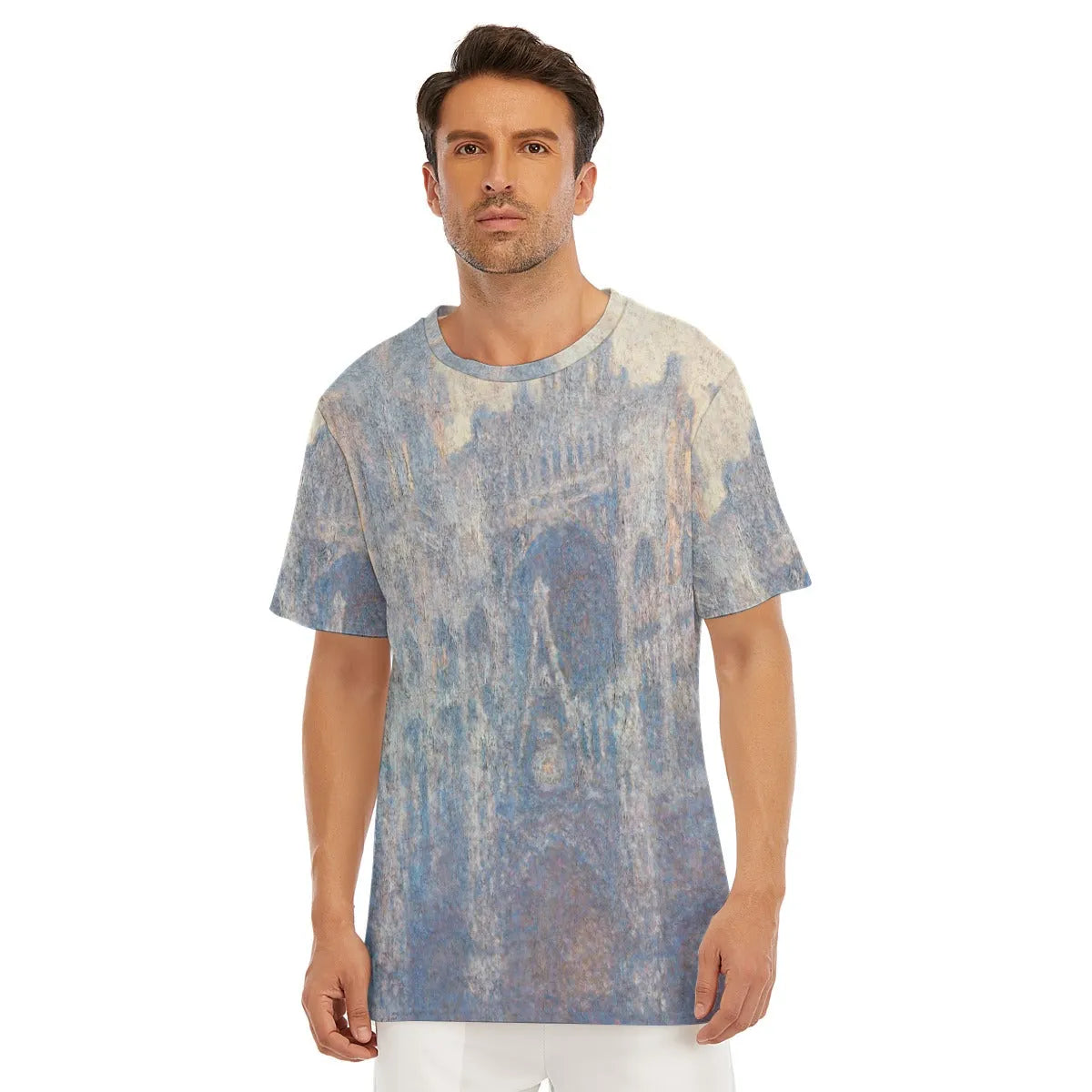 The Portal of Rouen Cathedral by Claude Monet T-Shirt