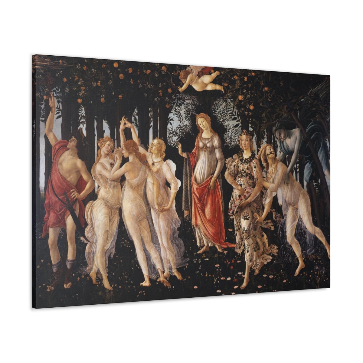 Discover Elegance with Primavera Canvas Wraps by Botticelli