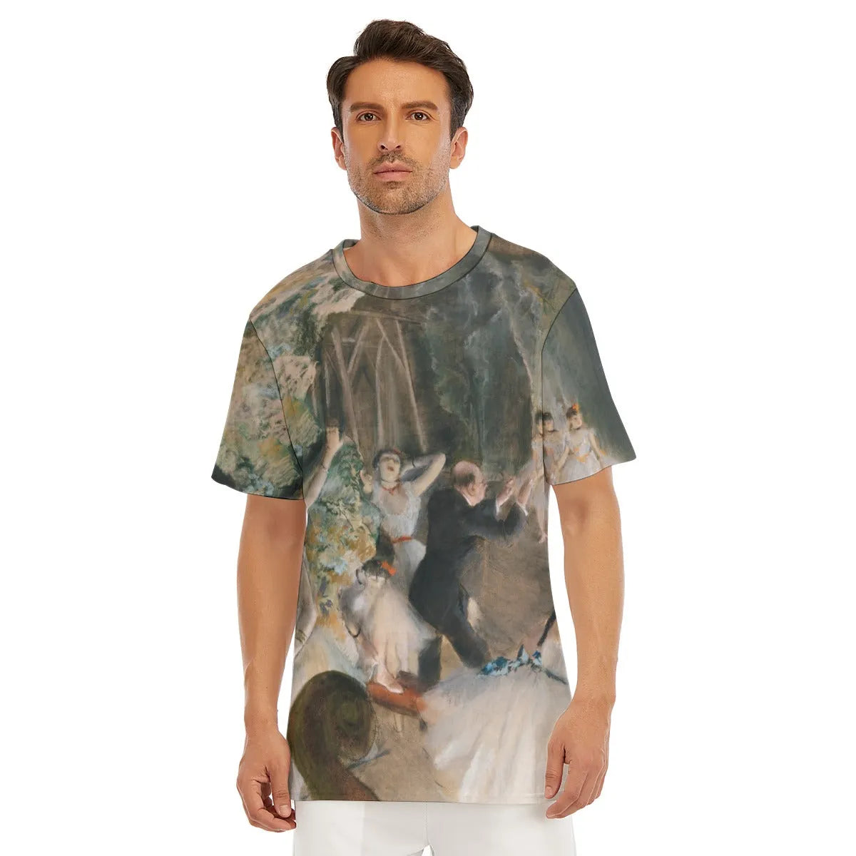 The Rehearsal Onstage Painting by Edgar Degas T-Shirt