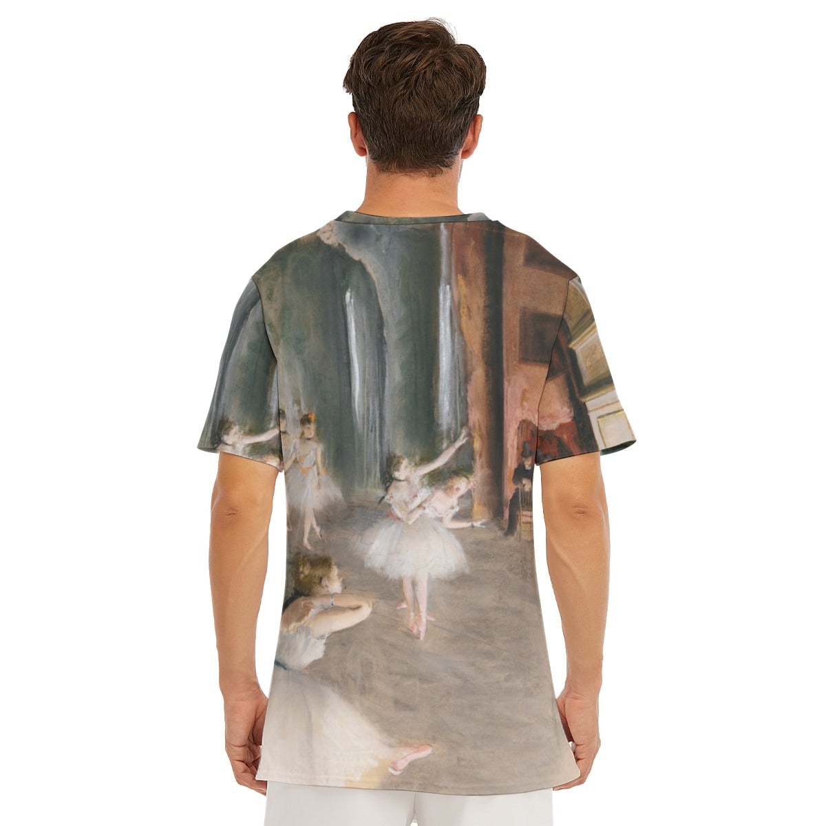 The Rehearsal Onstage Painting by Edgar Degas T-Shirt