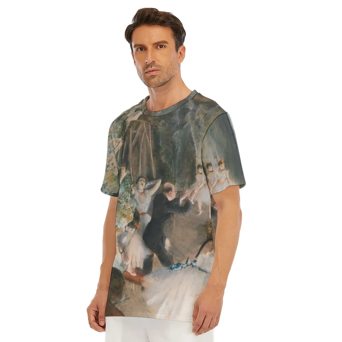 The Rehearsal Onstage Painting by Edgar Degas T-Shirt