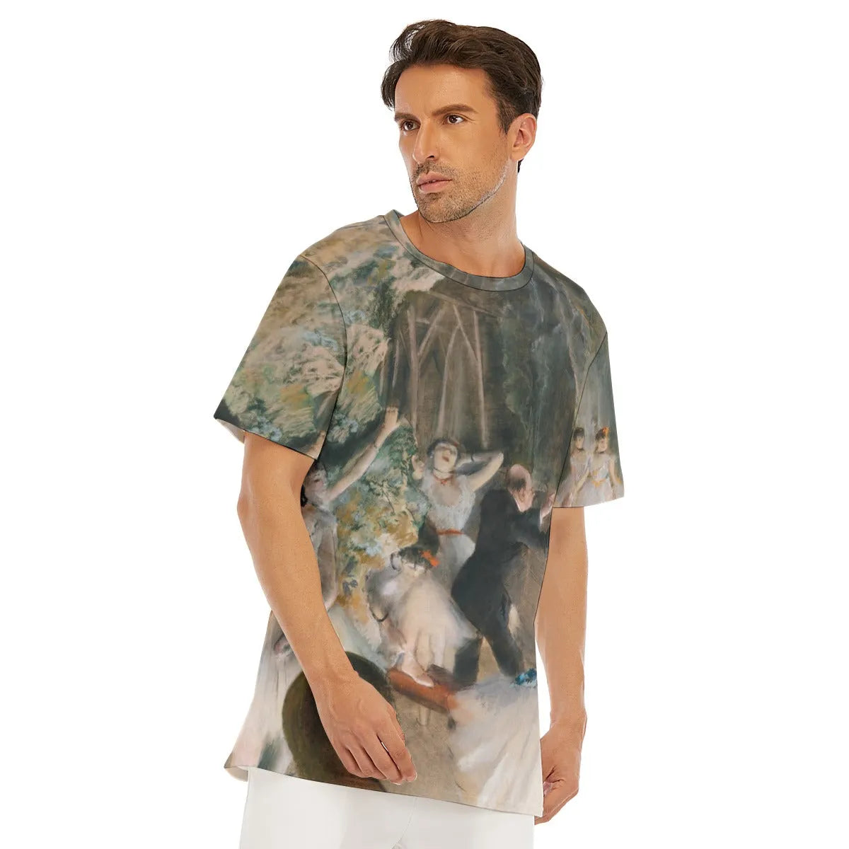 The Rehearsal Onstage Painting by Edgar Degas T-Shirt