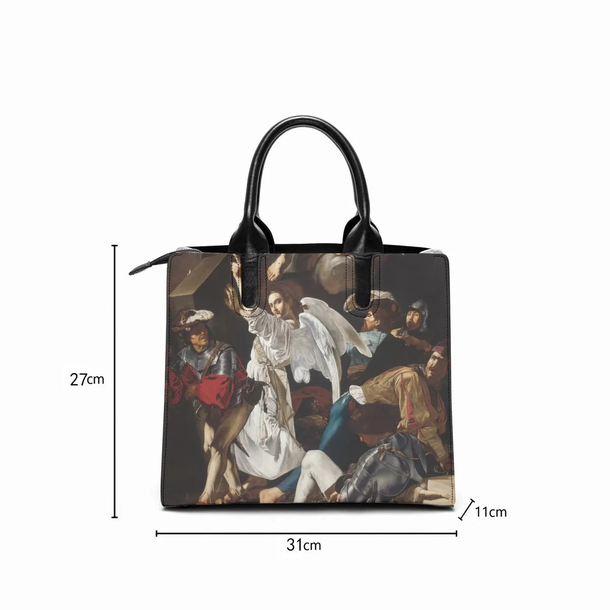 The Resurrection by Caravaggio Baroque Art Handbag