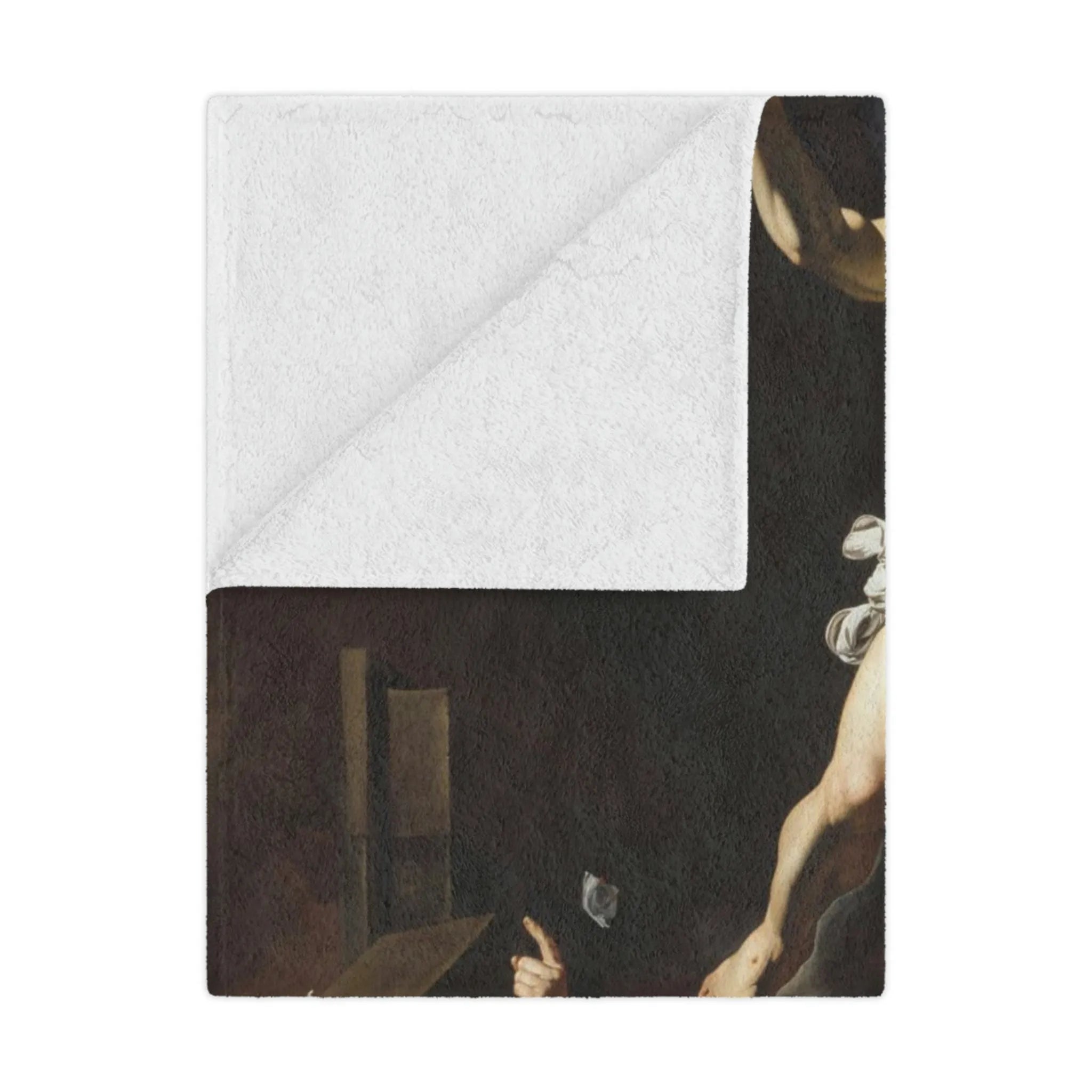 Experience Luxury with The Resurrection Caravaggio Art Blanket