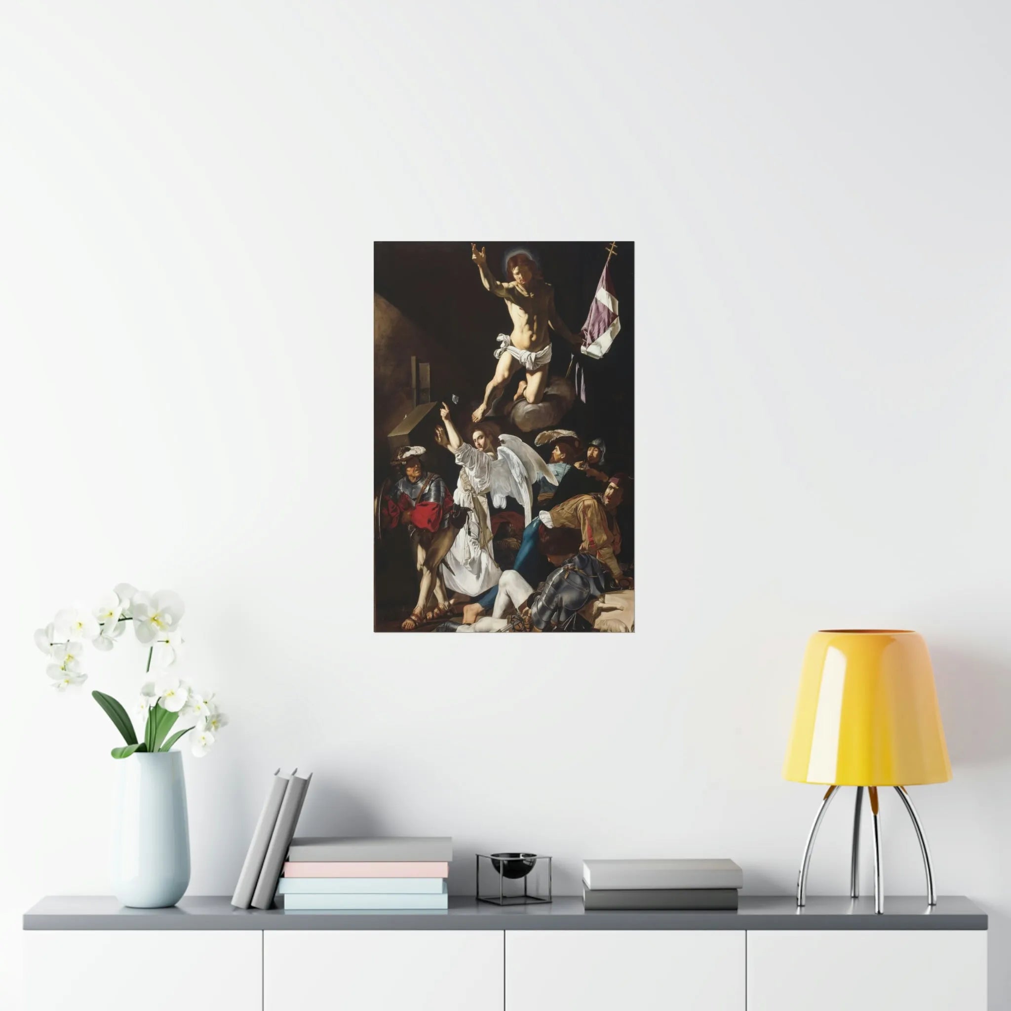 The Resurrection Cecco del Caravaggio Art Premium Posters