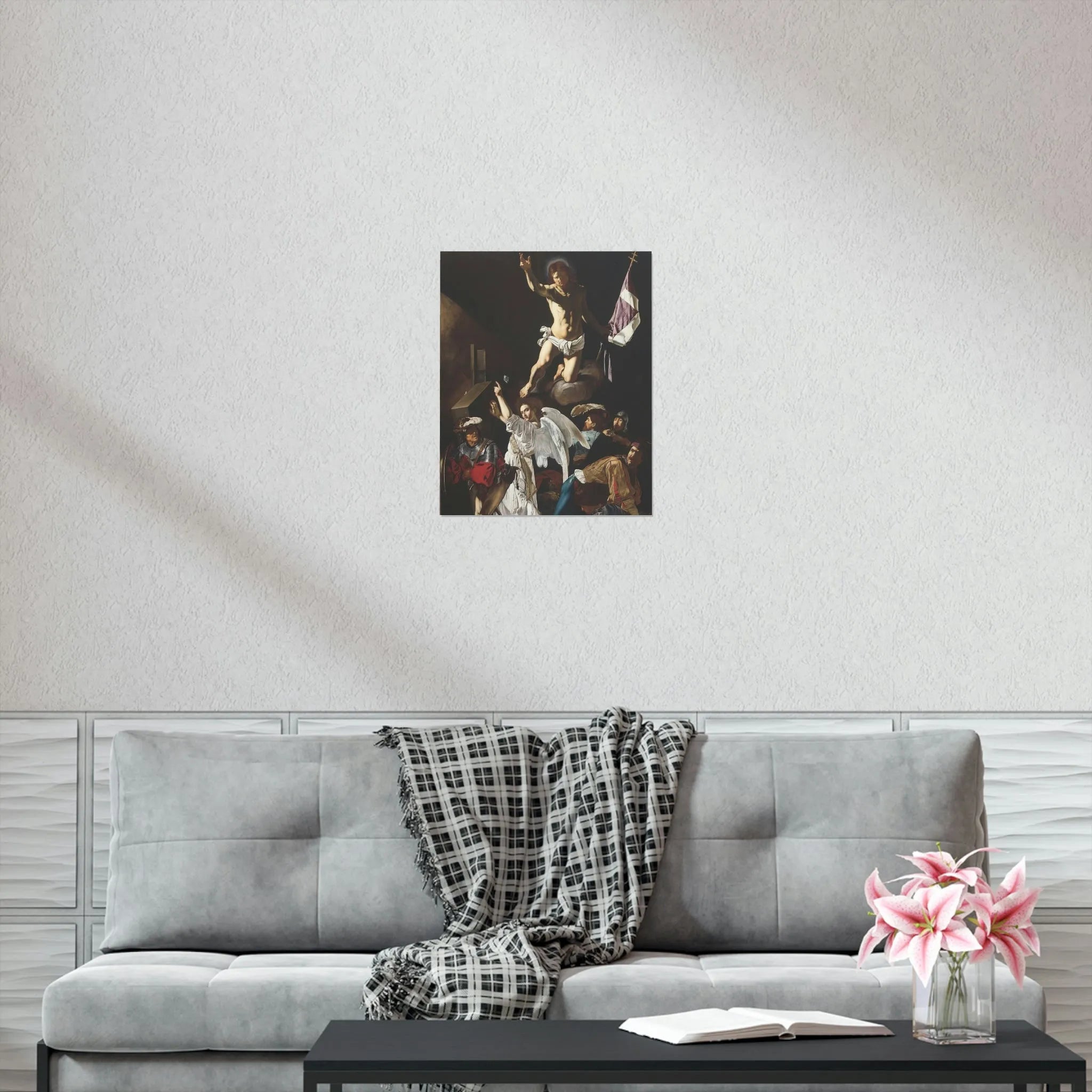 The Resurrection Cecco del Caravaggio Art Premium Posters