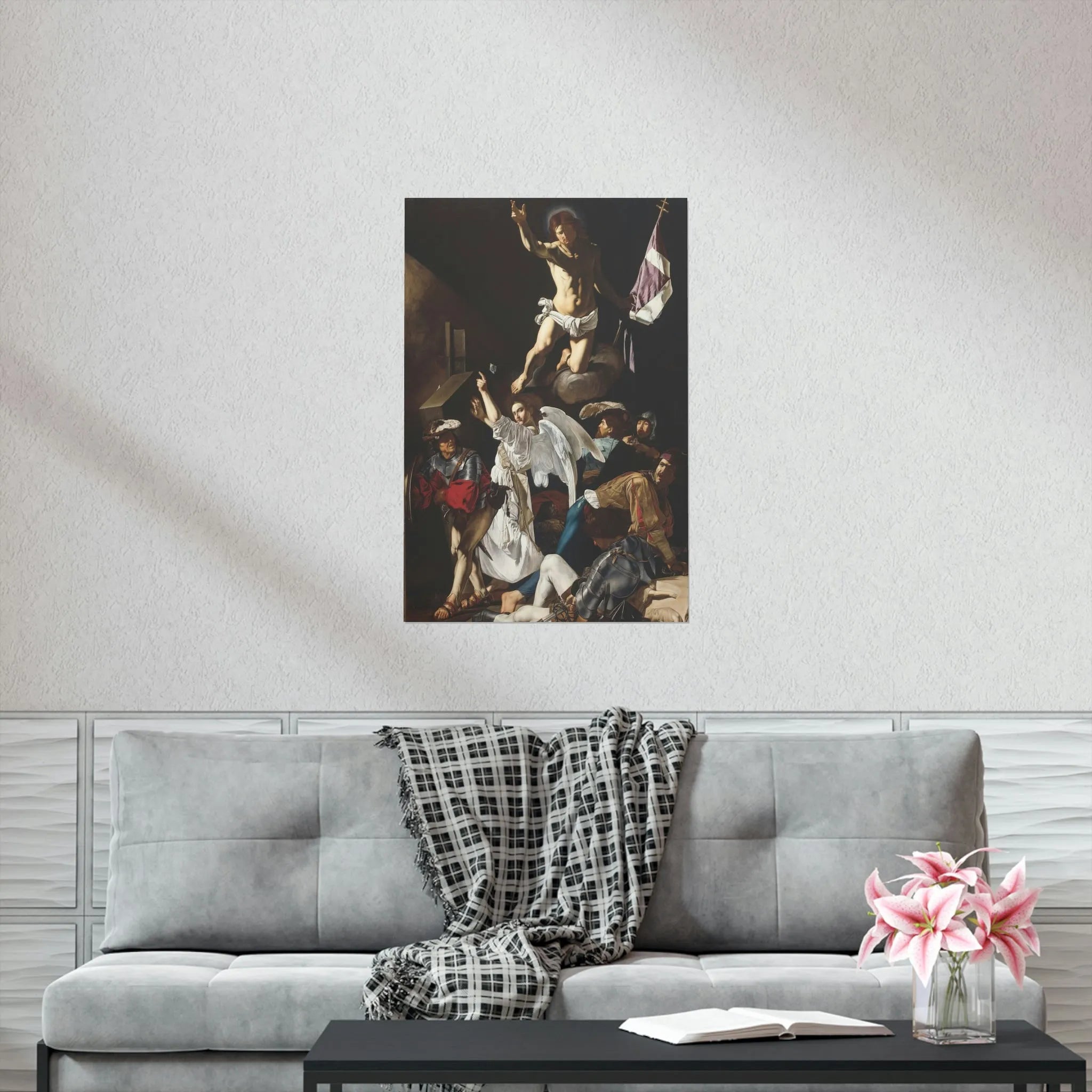 The Resurrection Cecco del Caravaggio Art Premium Posters