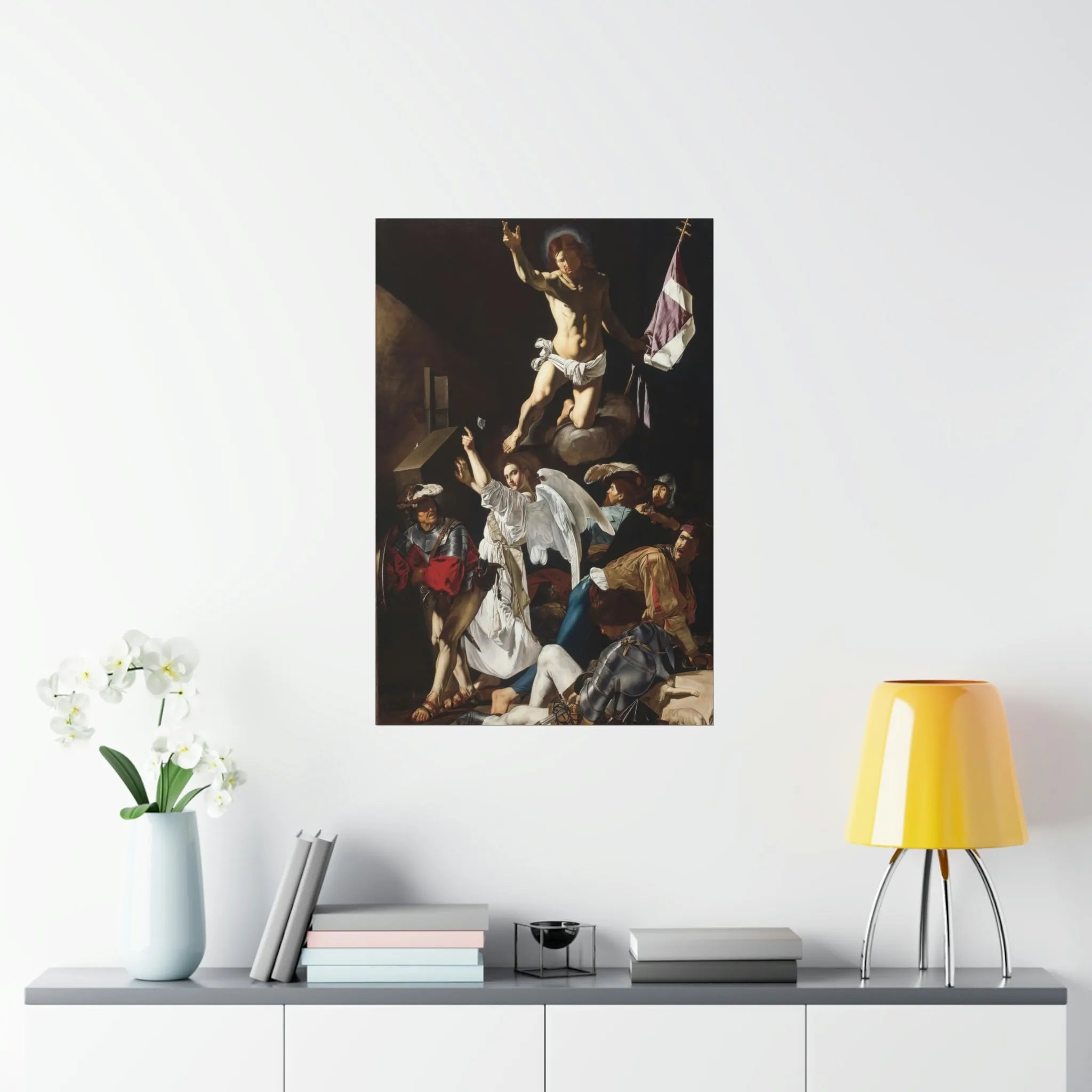 The Resurrection Cecco del Caravaggio Art Premium Posters