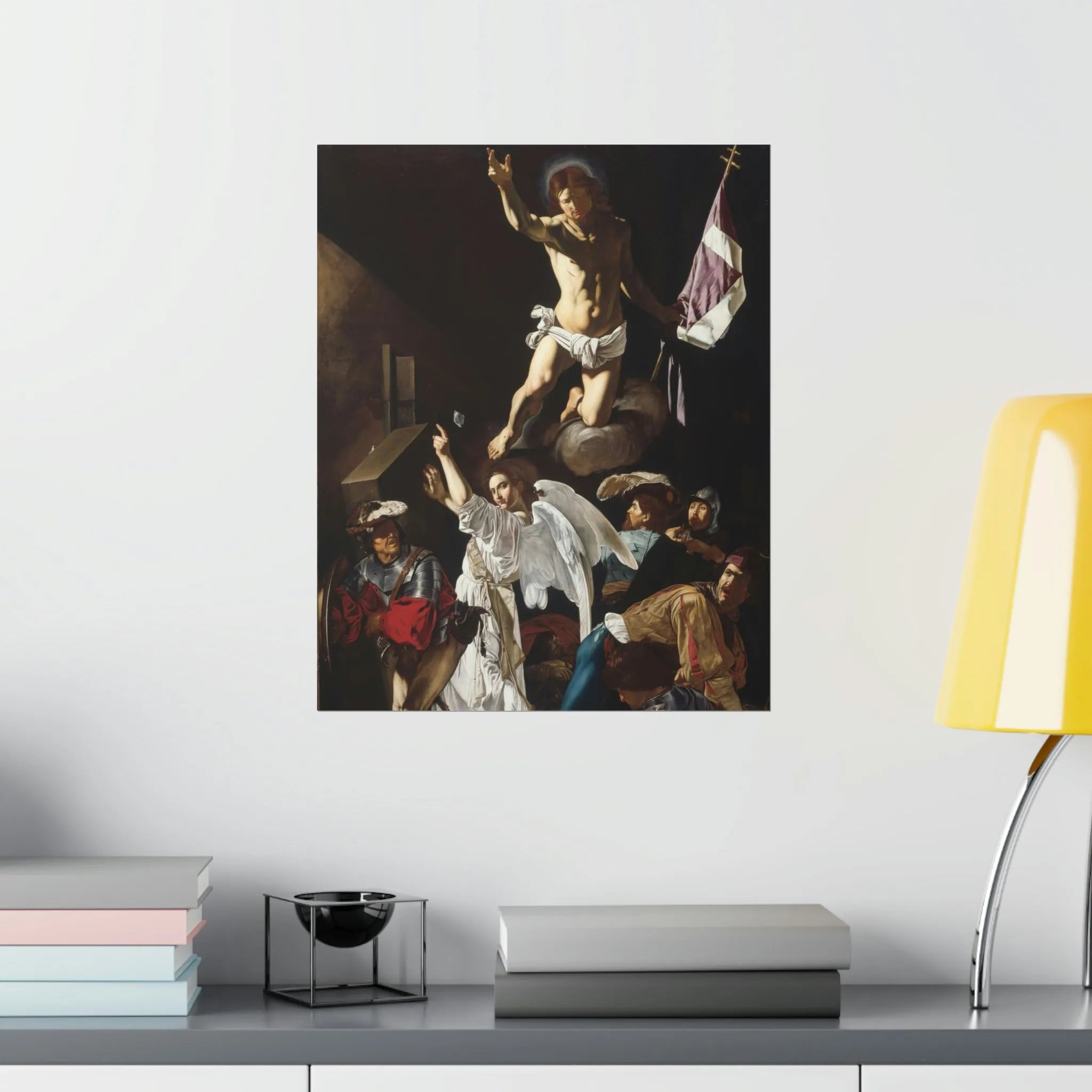 The Resurrection Cecco del Caravaggio Art Premium Posters