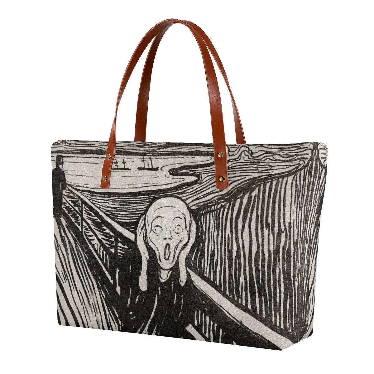 The Scream 1893 by Edvard Munch Tote Bag