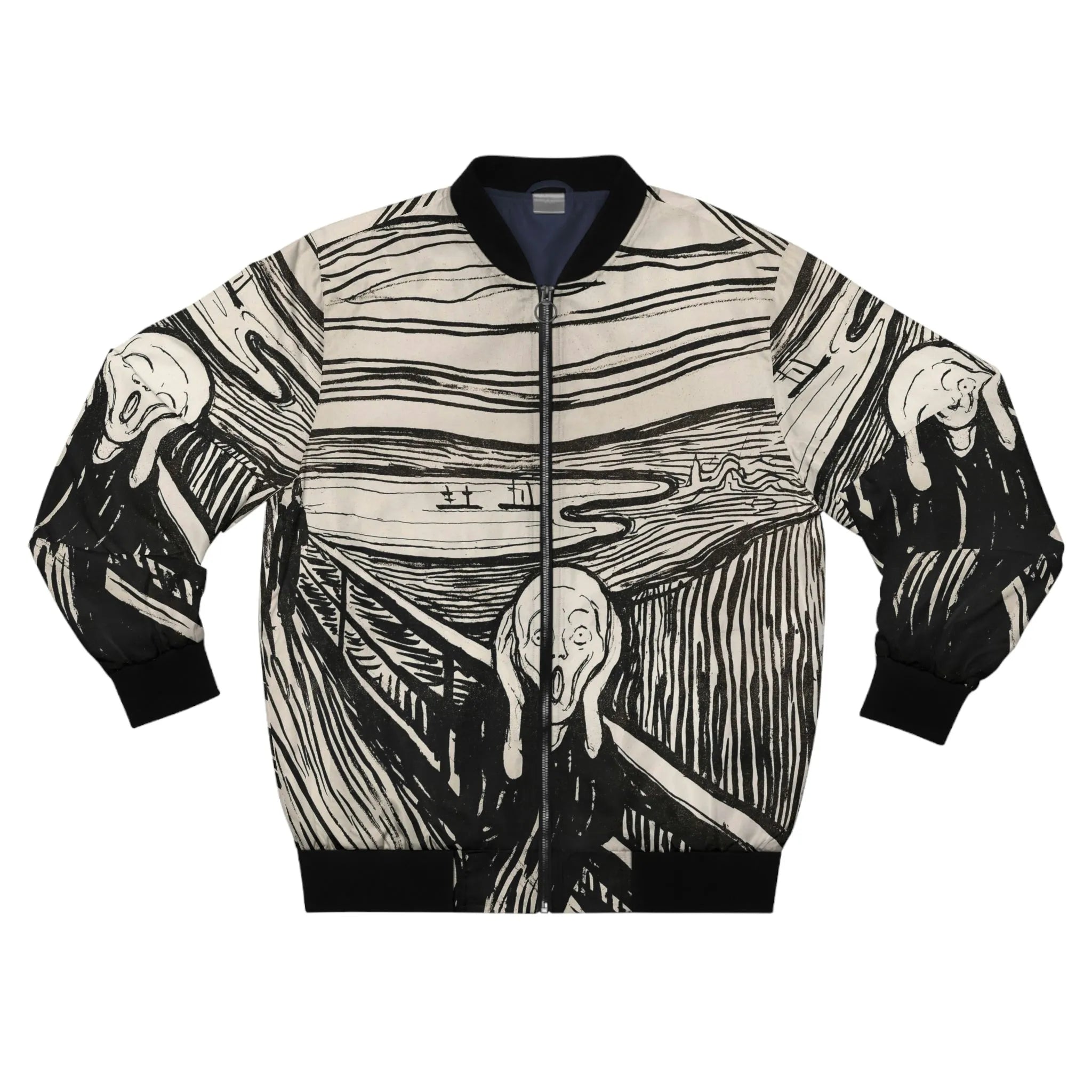 The Scream 1893 Edvard Munch Art Bomber Jacket