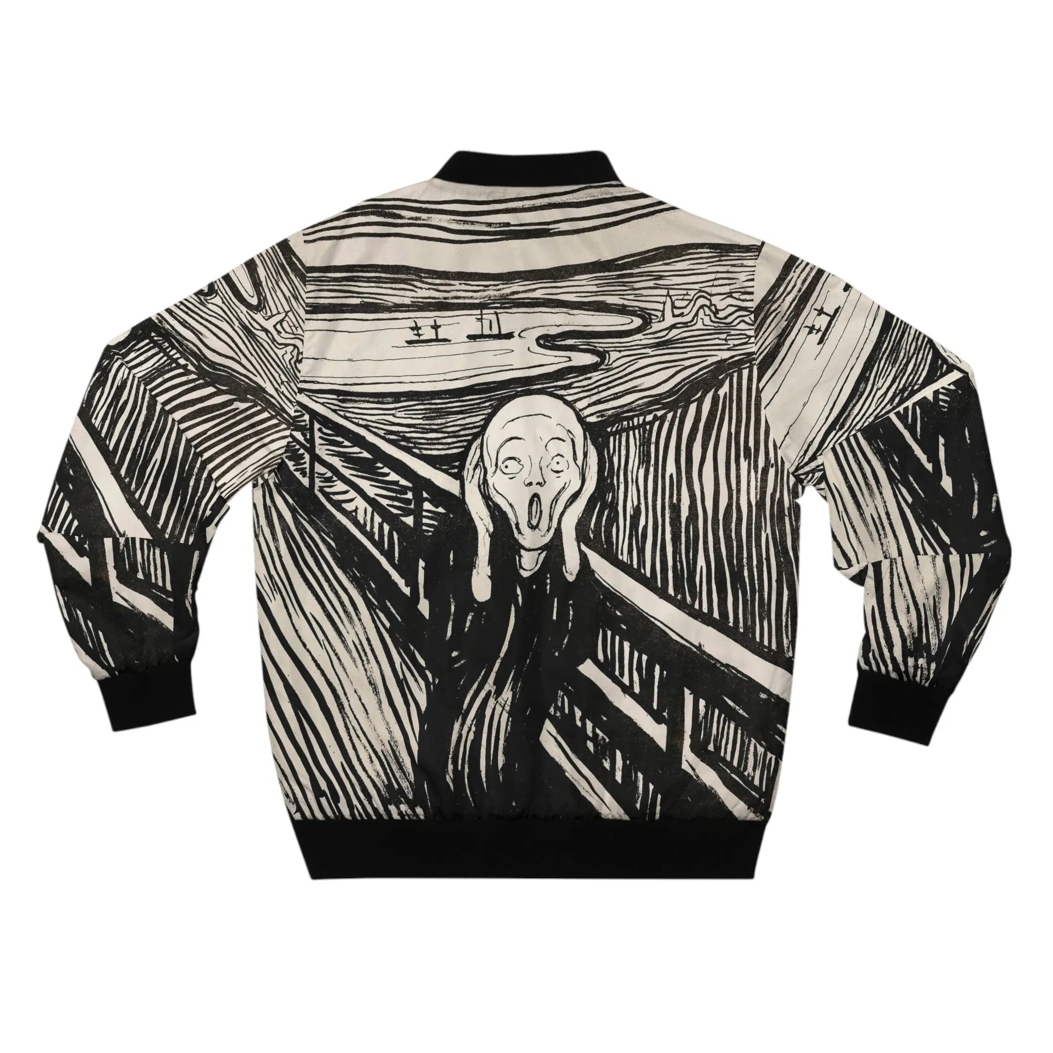 The Scream 1893 Edvard Munch Art Bomber Jacket