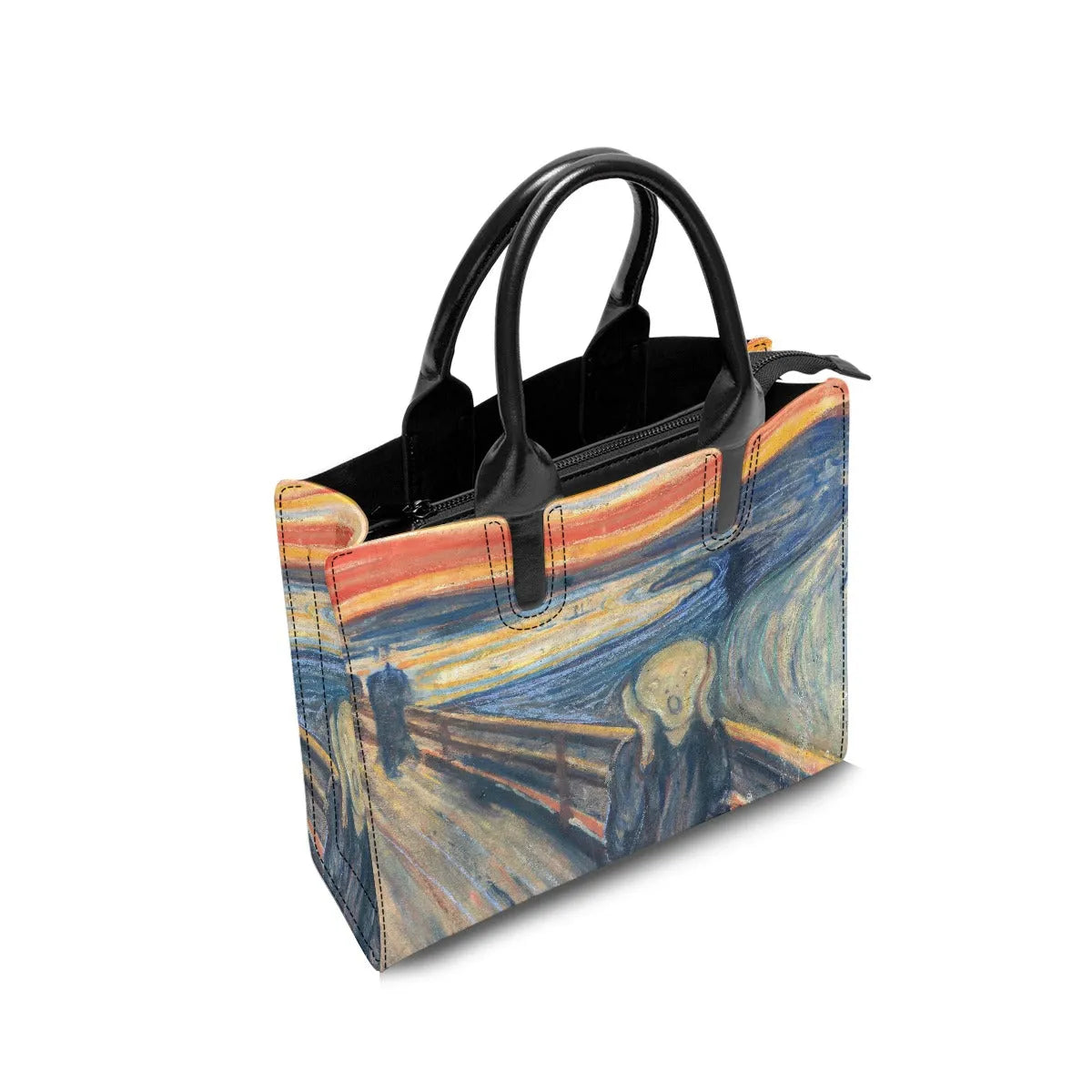 The Scream by Edvard Munch Art Fashion Handbag