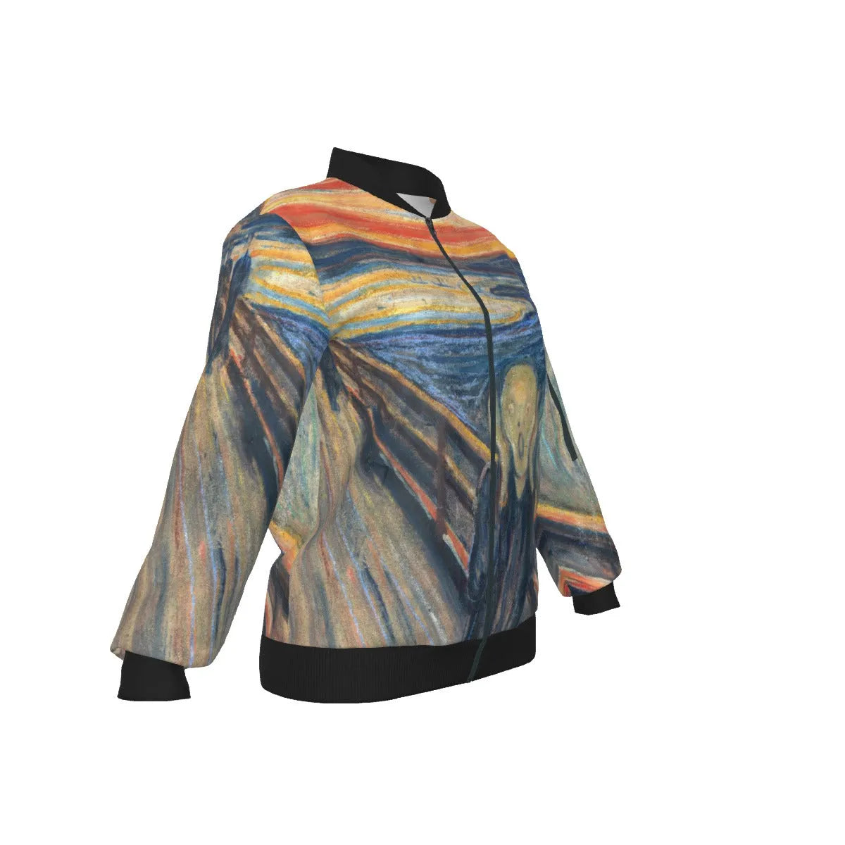 The Scream by Edvard Munch Art Women’s Bomber Jacket