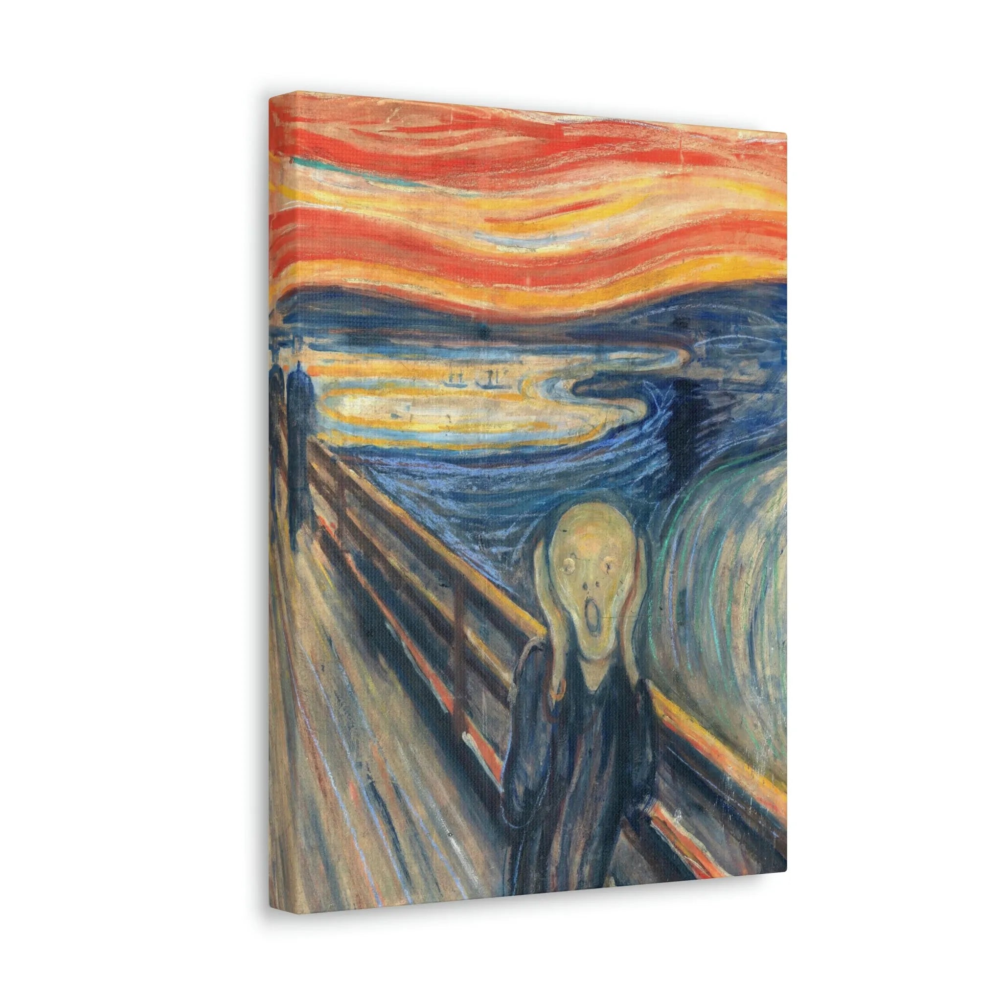 The Scream by Edvard Munch Painting Canvas Gallery Wraps