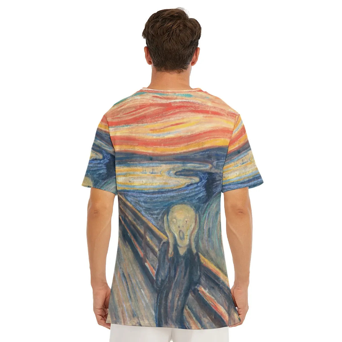 The Scream by Edvard Munch Painting T-Shirt