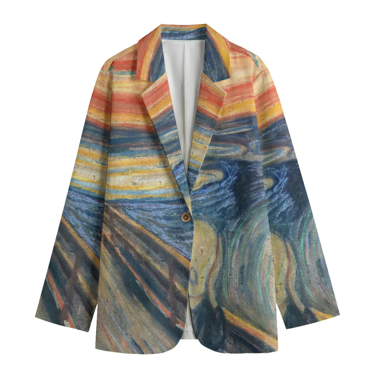 The Scream by Edvard Munch Women’s Blazer