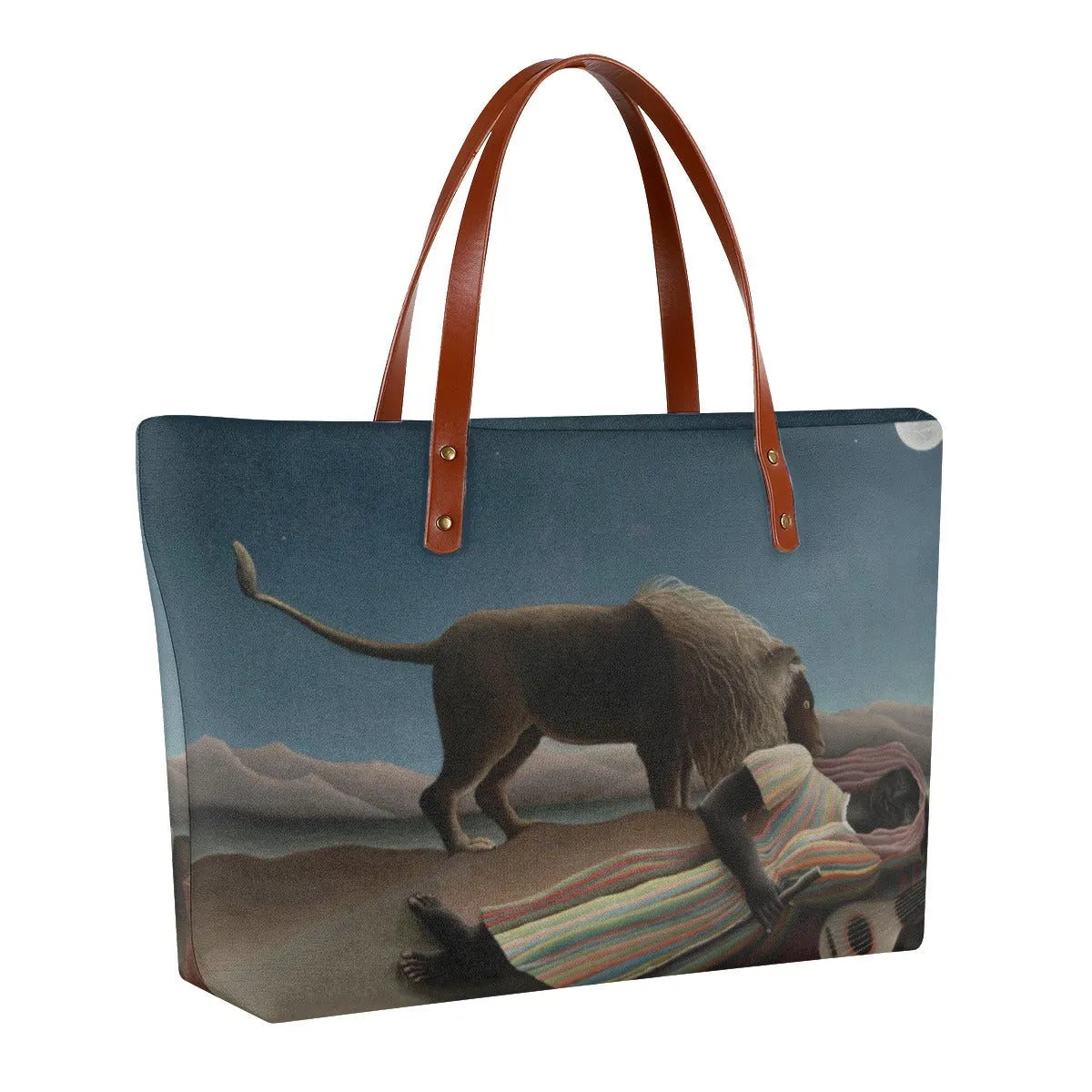 The Sleeping Gypsy by Henri Rousseau Tote Bag