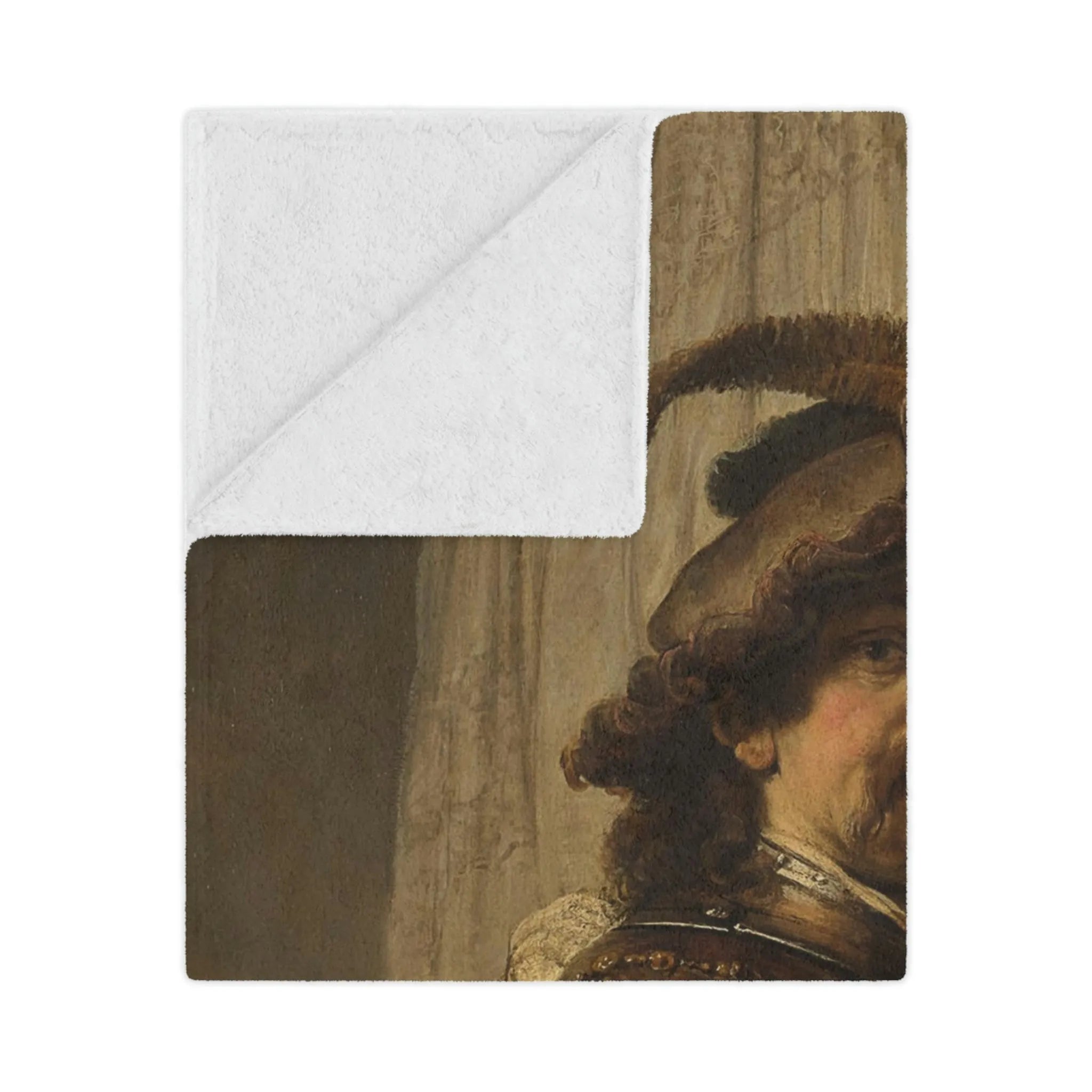 The Standard Bearer Masterpiece: A Rembrandt Art Blanket