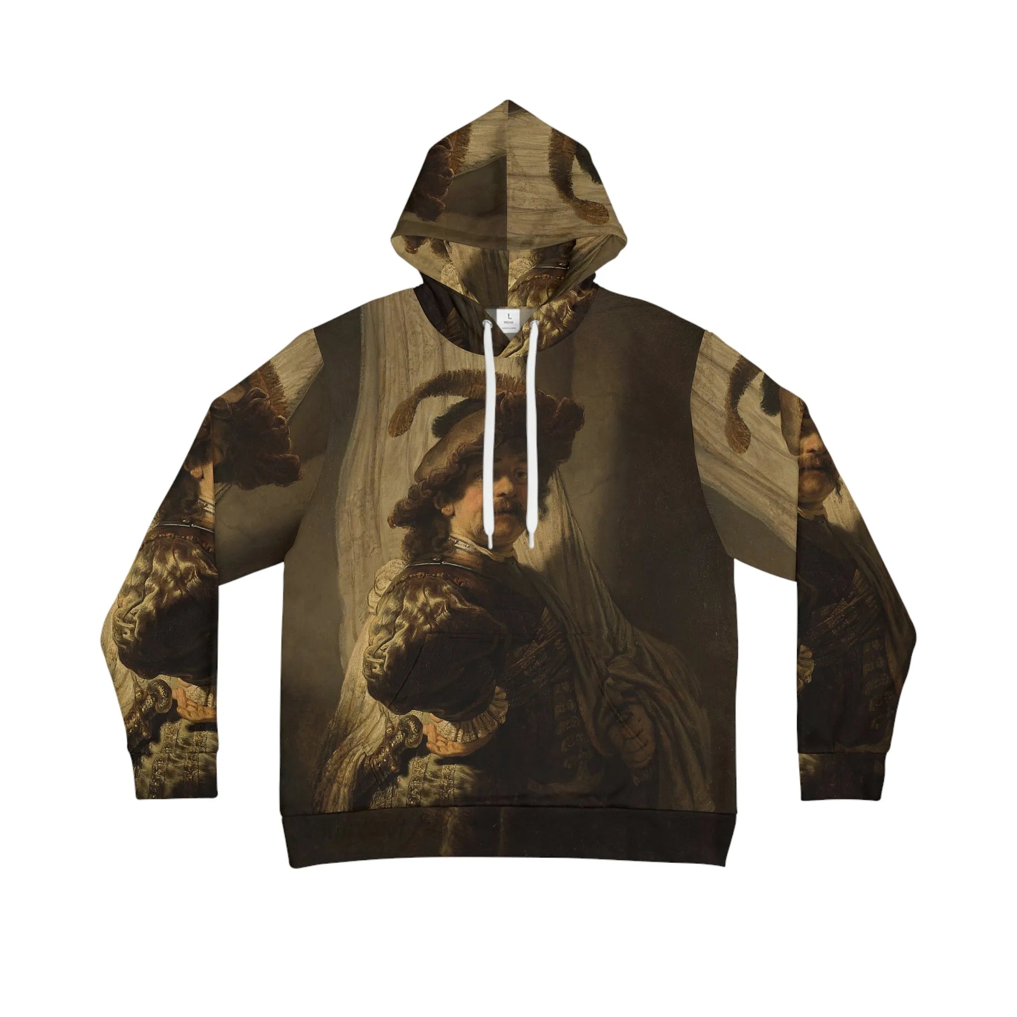 The Standard Bearer by Rembrandt Art Hoodie