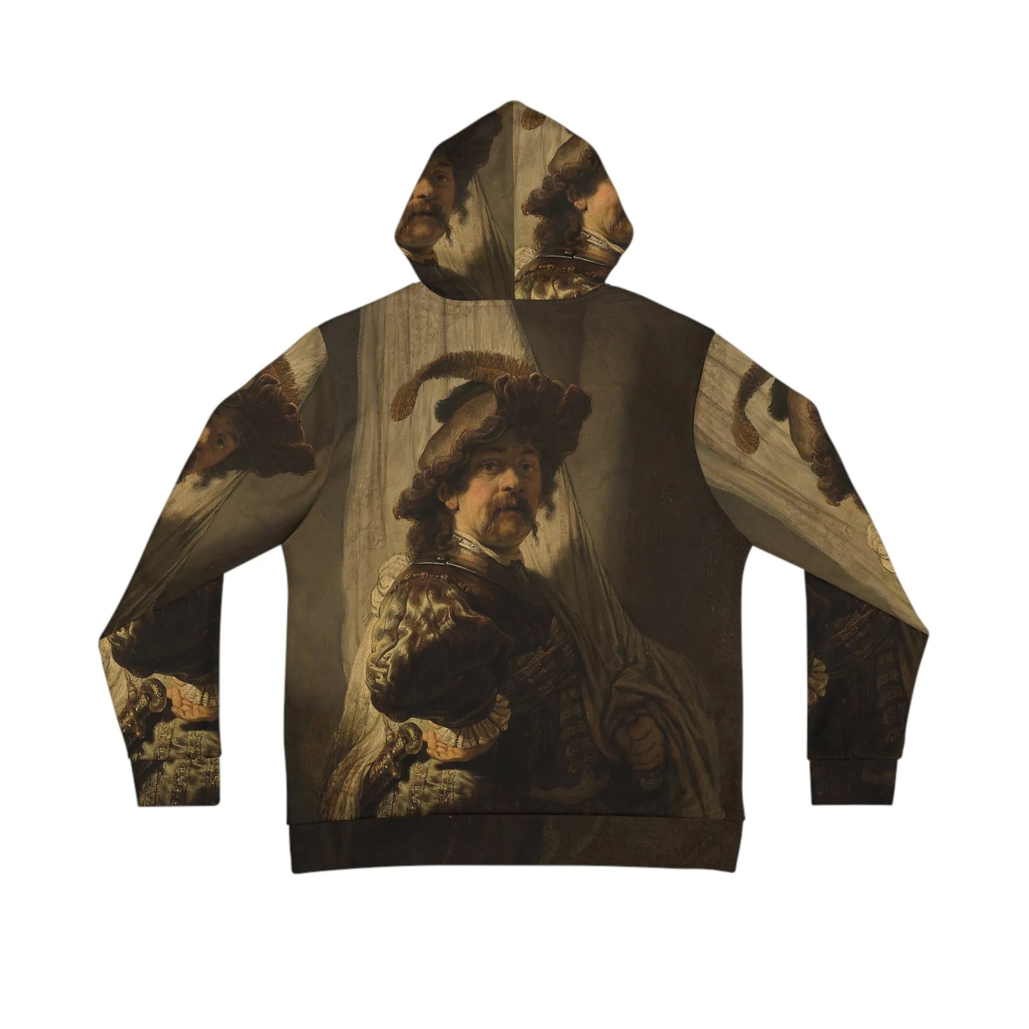 The Standard Bearer by Rembrandt Art Hoodie