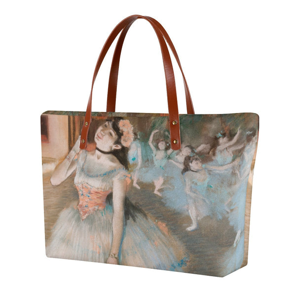 The Star Ballet Dancer by Edgar Degas Tote Bag