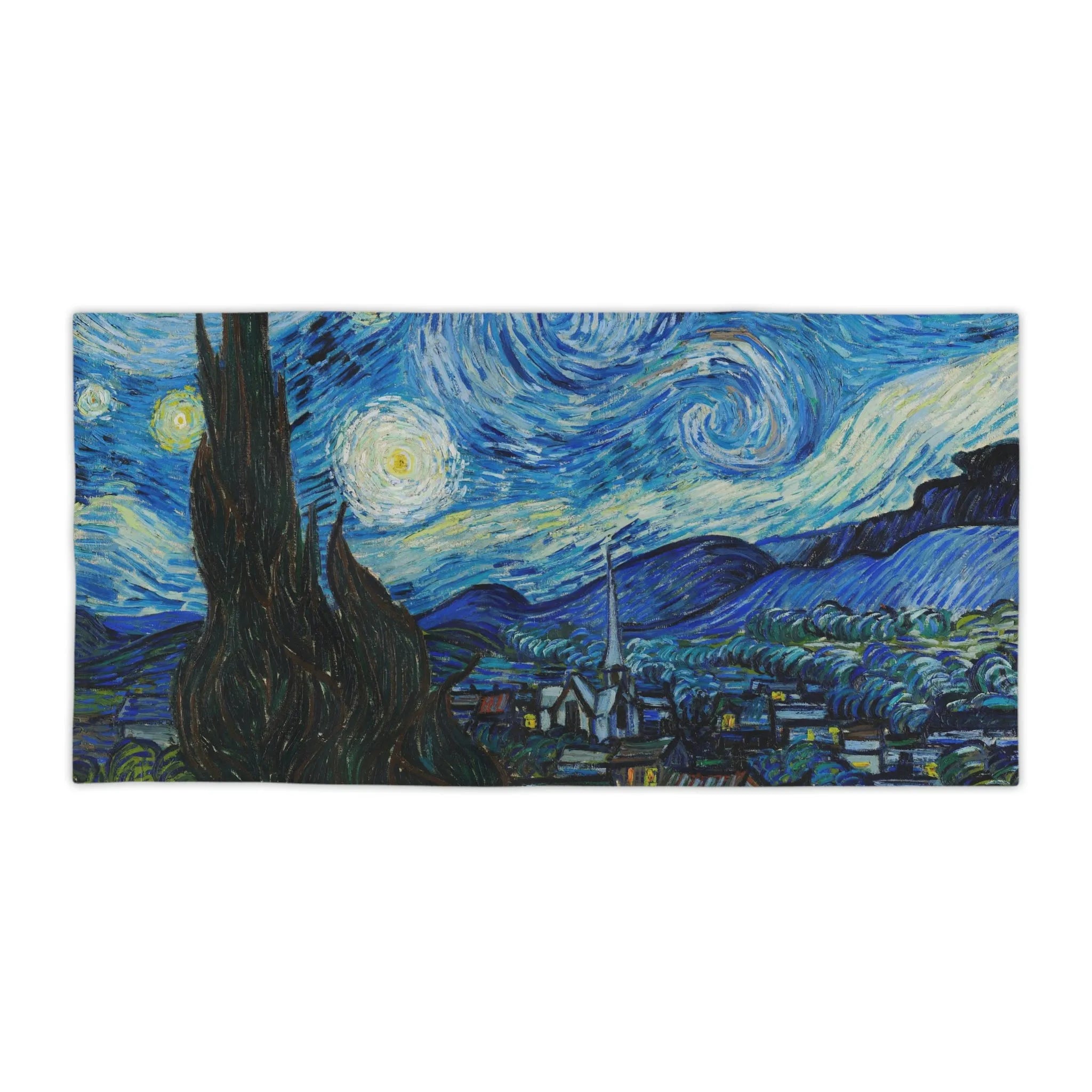 The Starry Night Van Gogh Art Beach Towels