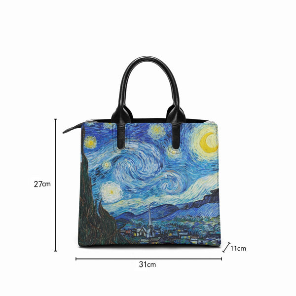 The Starry Night Van Gogh Art Fashion Handbag
